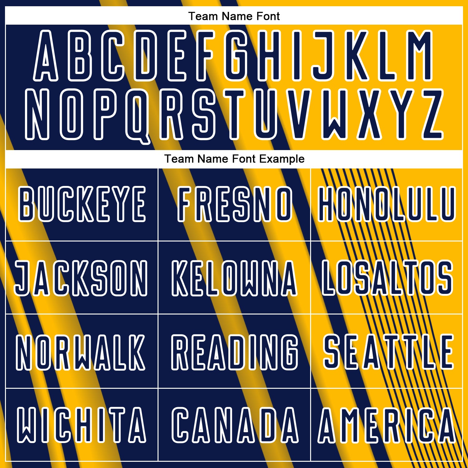 Custom Gold Navy-White Lines Sports Sublimation Soccer Uniform Jersey