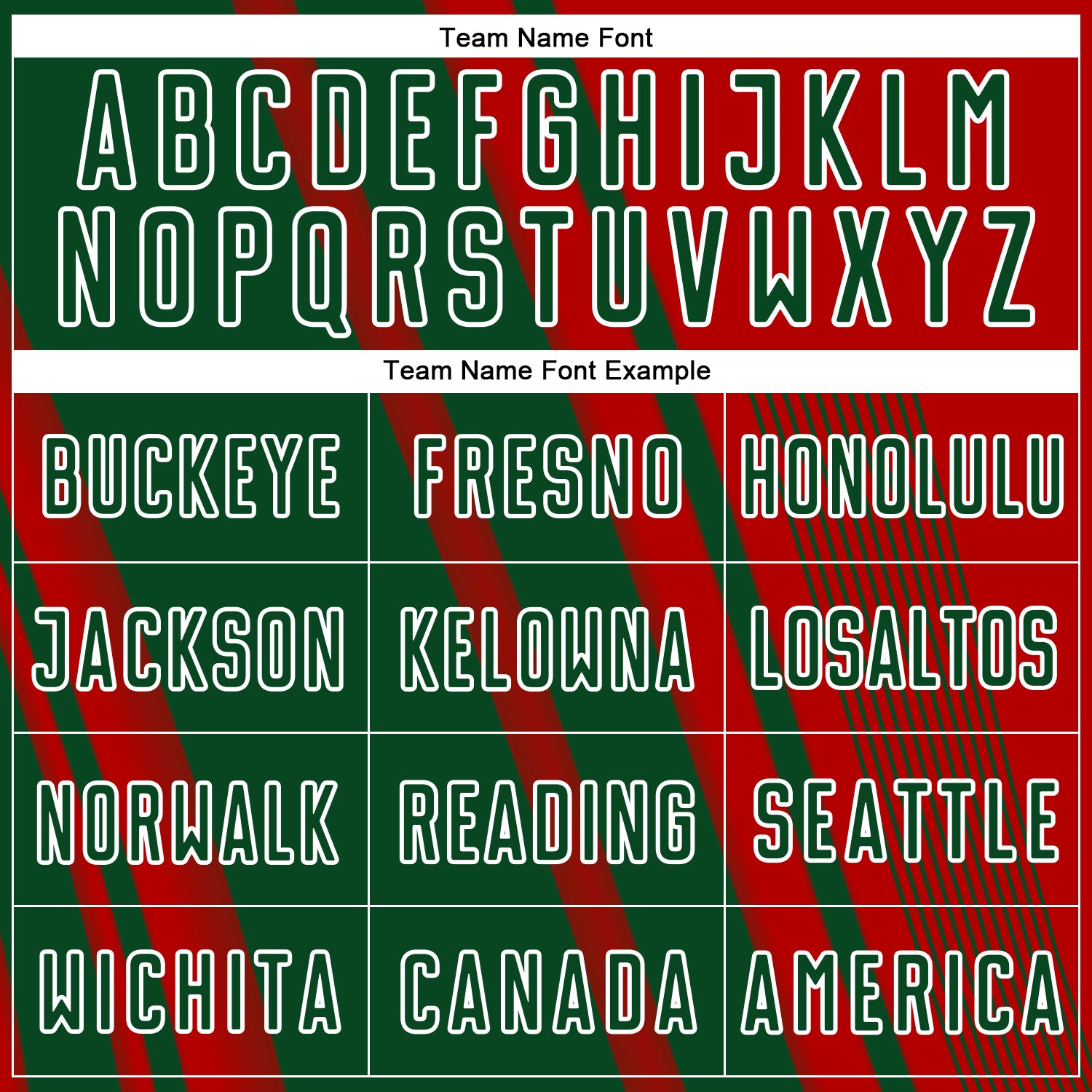 Custom Red Green-White Lines Sports Sublimation Soccer Uniform Jersey