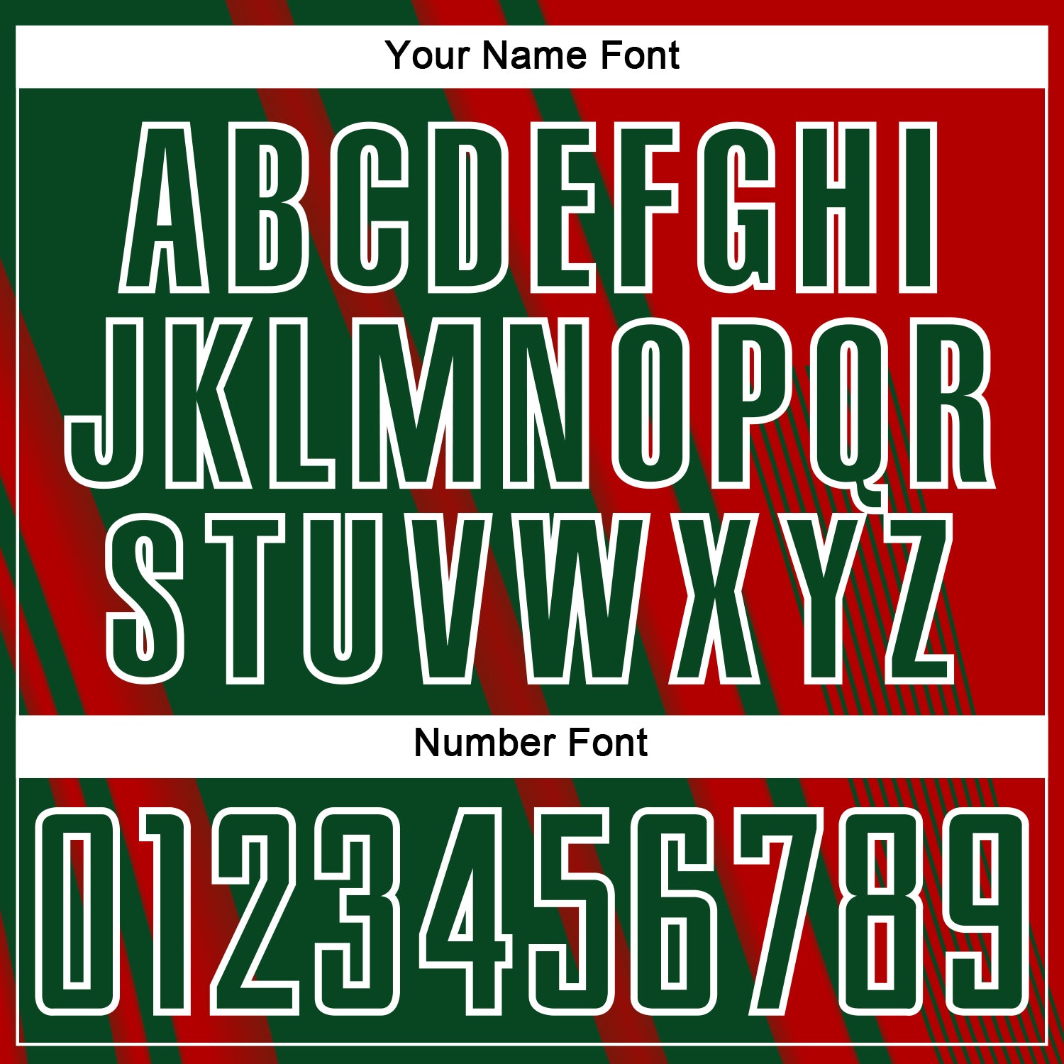 Custom Red Green-White Lines Sports Sublimation Soccer Uniform Jersey