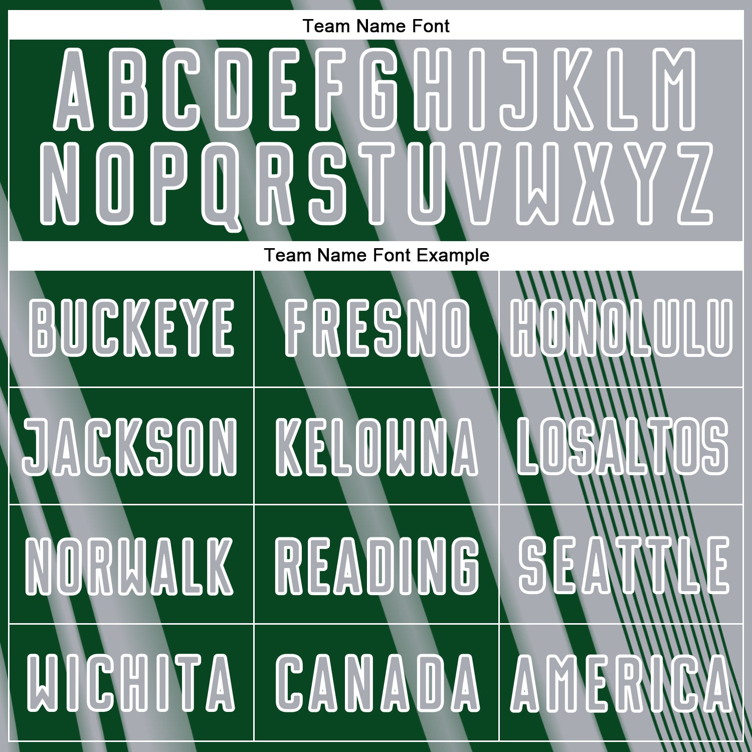 Custom Gray Green-White Lines Sports Sublimation Soccer Uniform Jersey