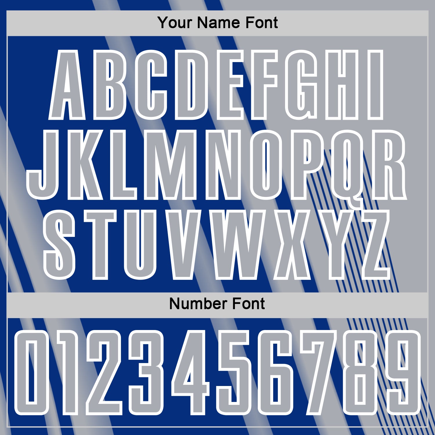 Custom Gray Royal-White Lines Sports Sublimation Soccer Uniform Jersey