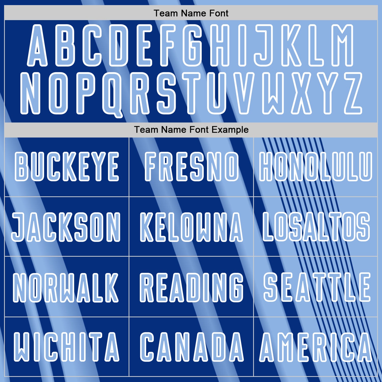 Custom Light Blue Royal-White Lines Sports Sublimation Soccer Uniform Jersey