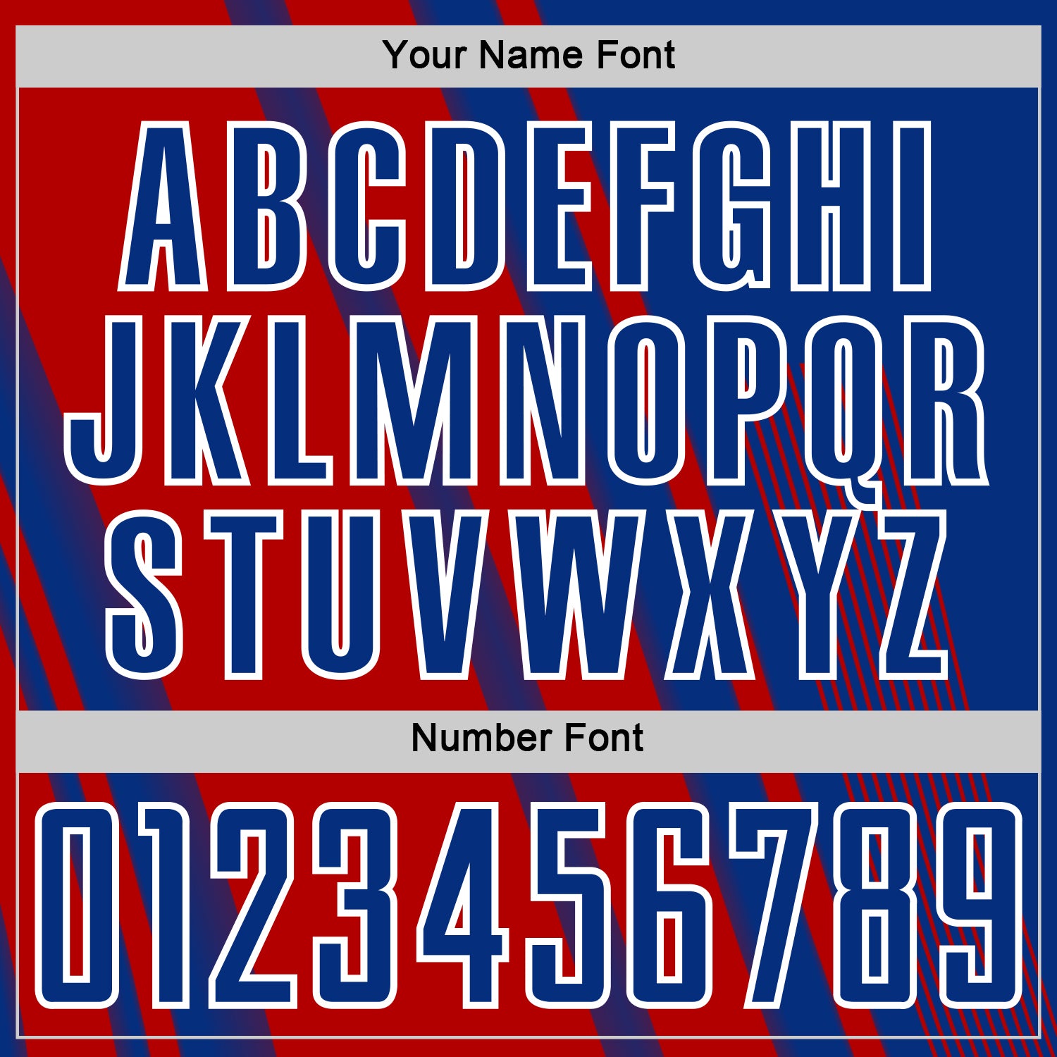 Custom Royal Red-White Lines Sports Sublimation Soccer Uniform Jersey