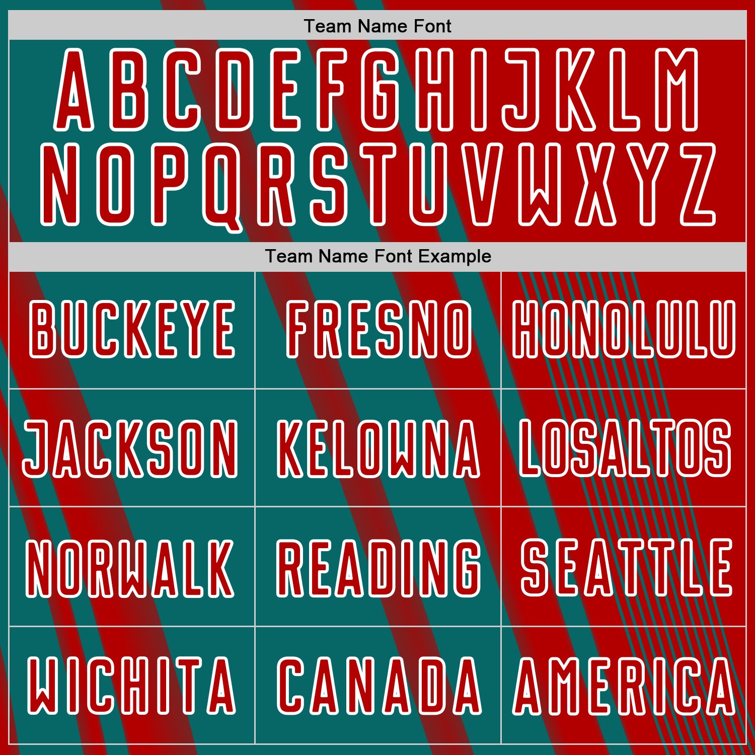 Custom Red Teal-White Lines Sports Sublimation Soccer Uniform Jersey