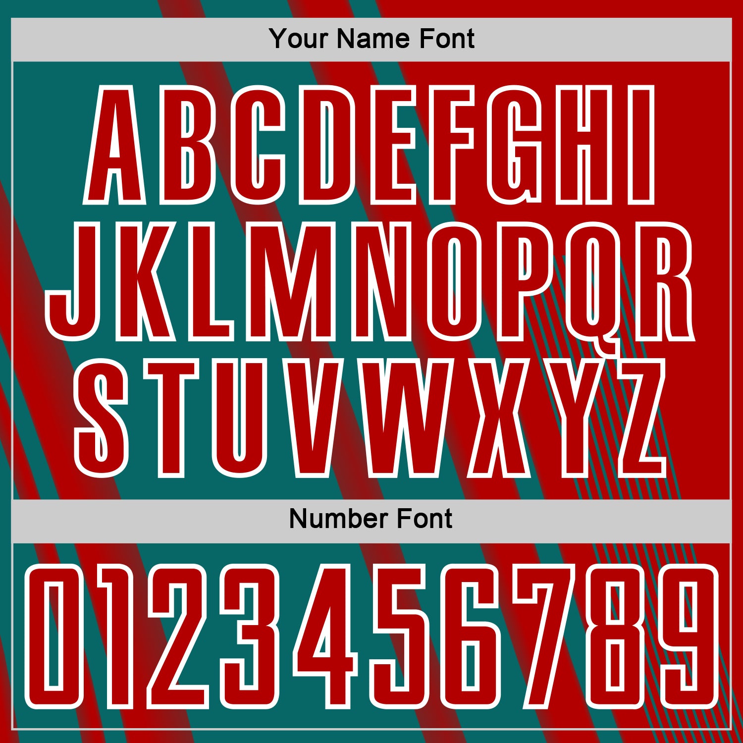 Custom Red Teal-White Lines Sports Sublimation Soccer Uniform Jersey