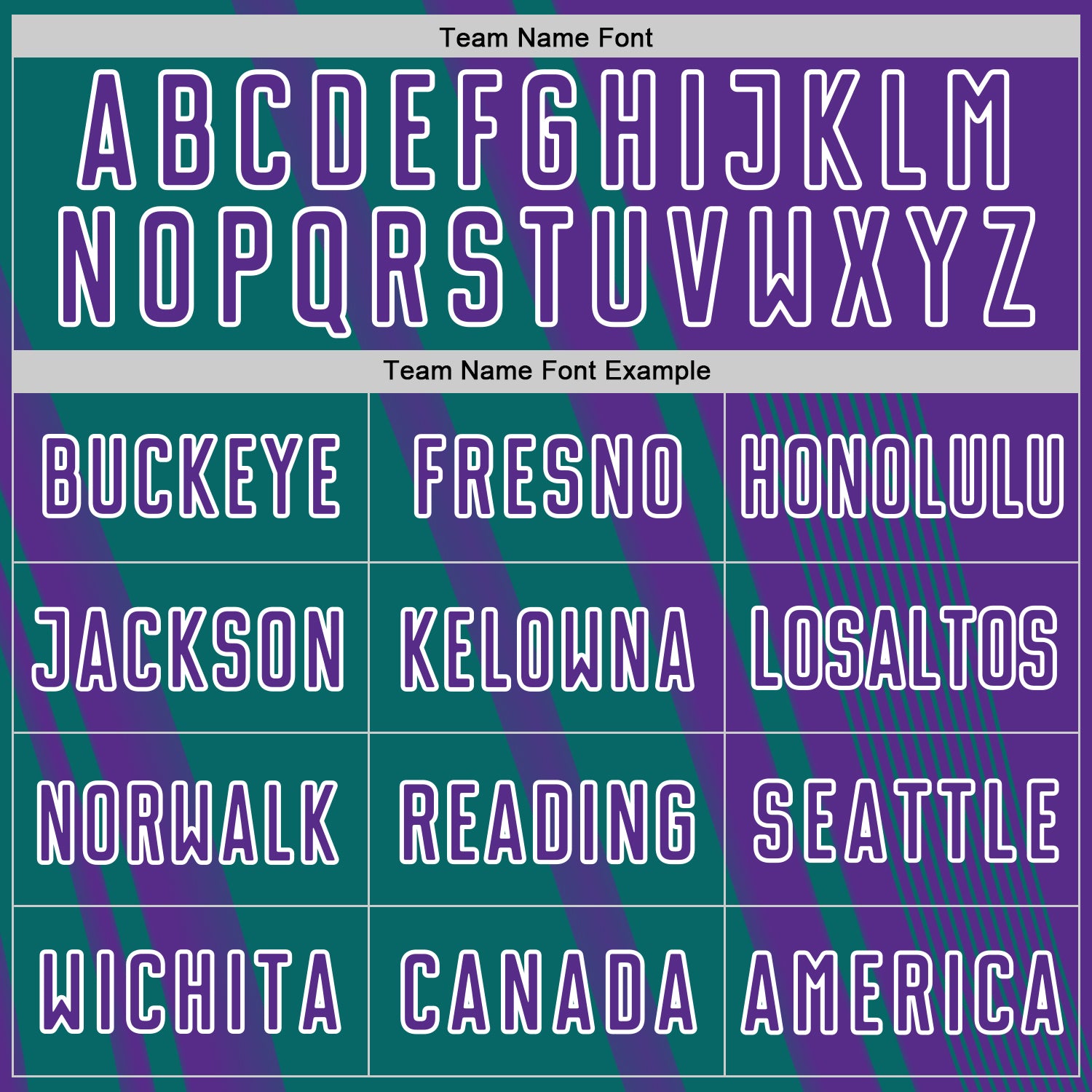 Custom Purple Teal-White Lines Sports Sublimation Soccer Uniform Jersey