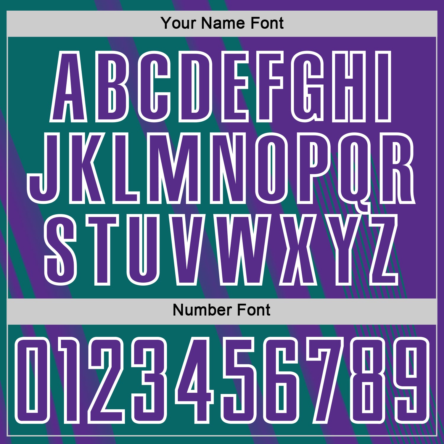 Custom Purple Teal-White Lines Sports Sublimation Soccer Uniform Jersey