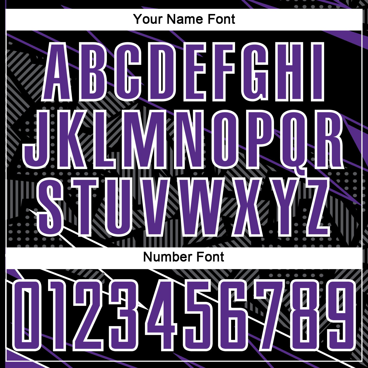 Custom Black Purple-White Lines Sports Sublimation Soccer Uniform Jersey