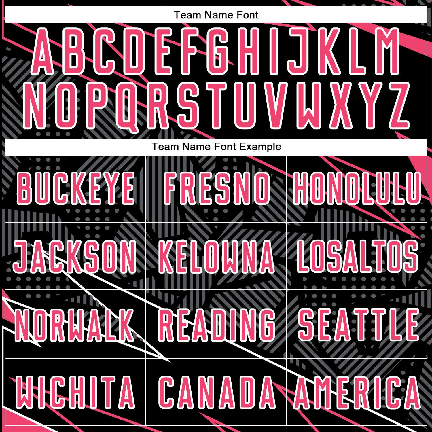 Custom Black Neon Pink-White Lines Sports Sublimation Soccer Uniform Jersey