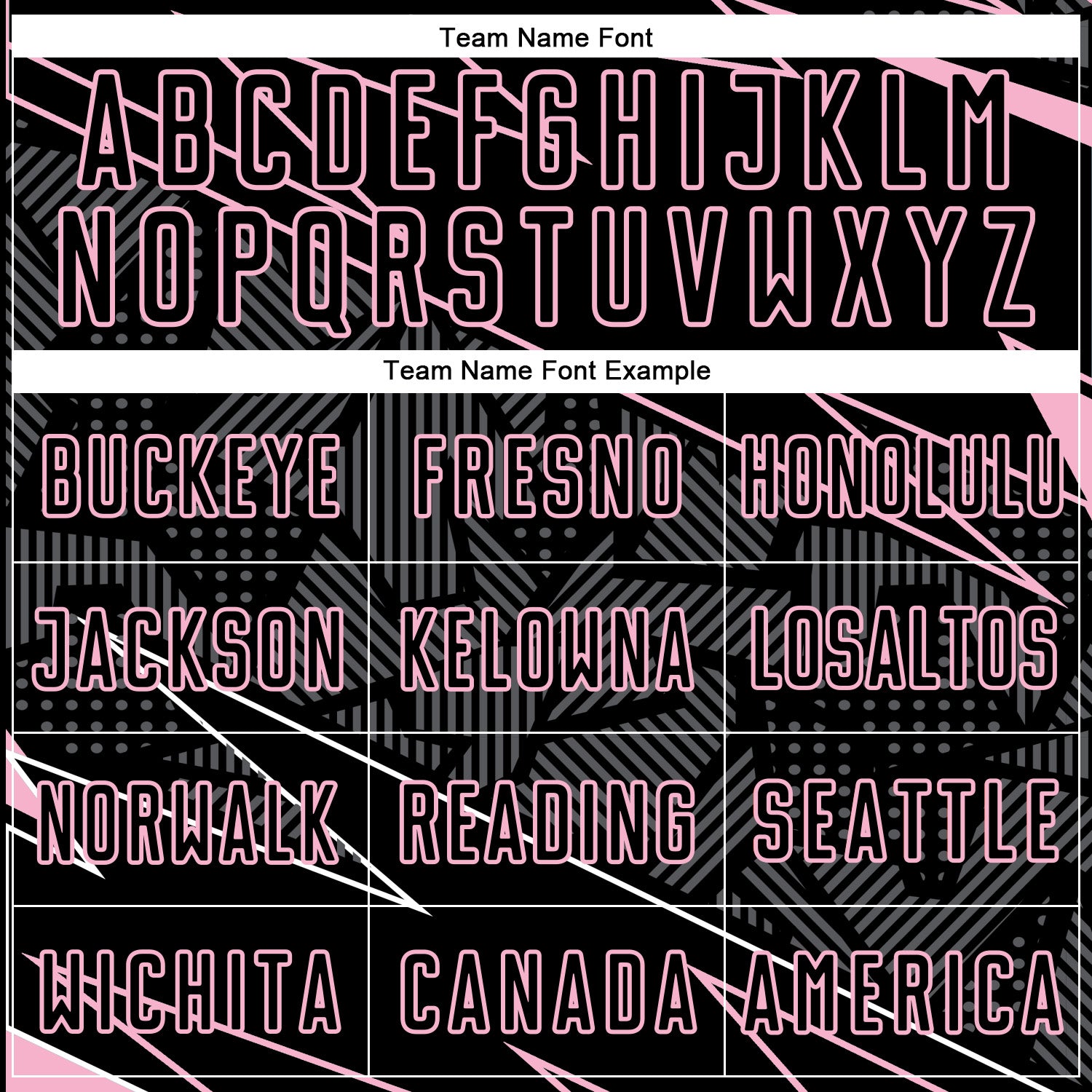 Custom Black Light Pink Lines Sports Sublimation Soccer Uniform Jersey