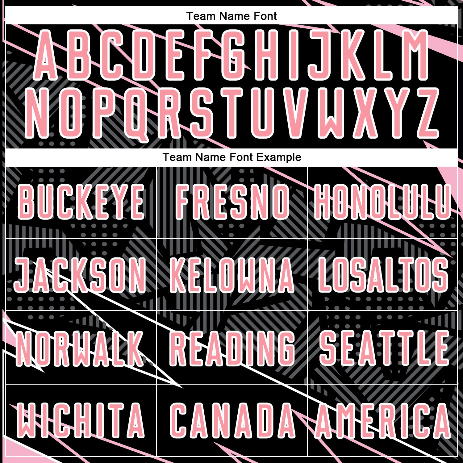 Custom Black Medium Pink-White Lines Sports Sublimation Soccer Uniform Jersey