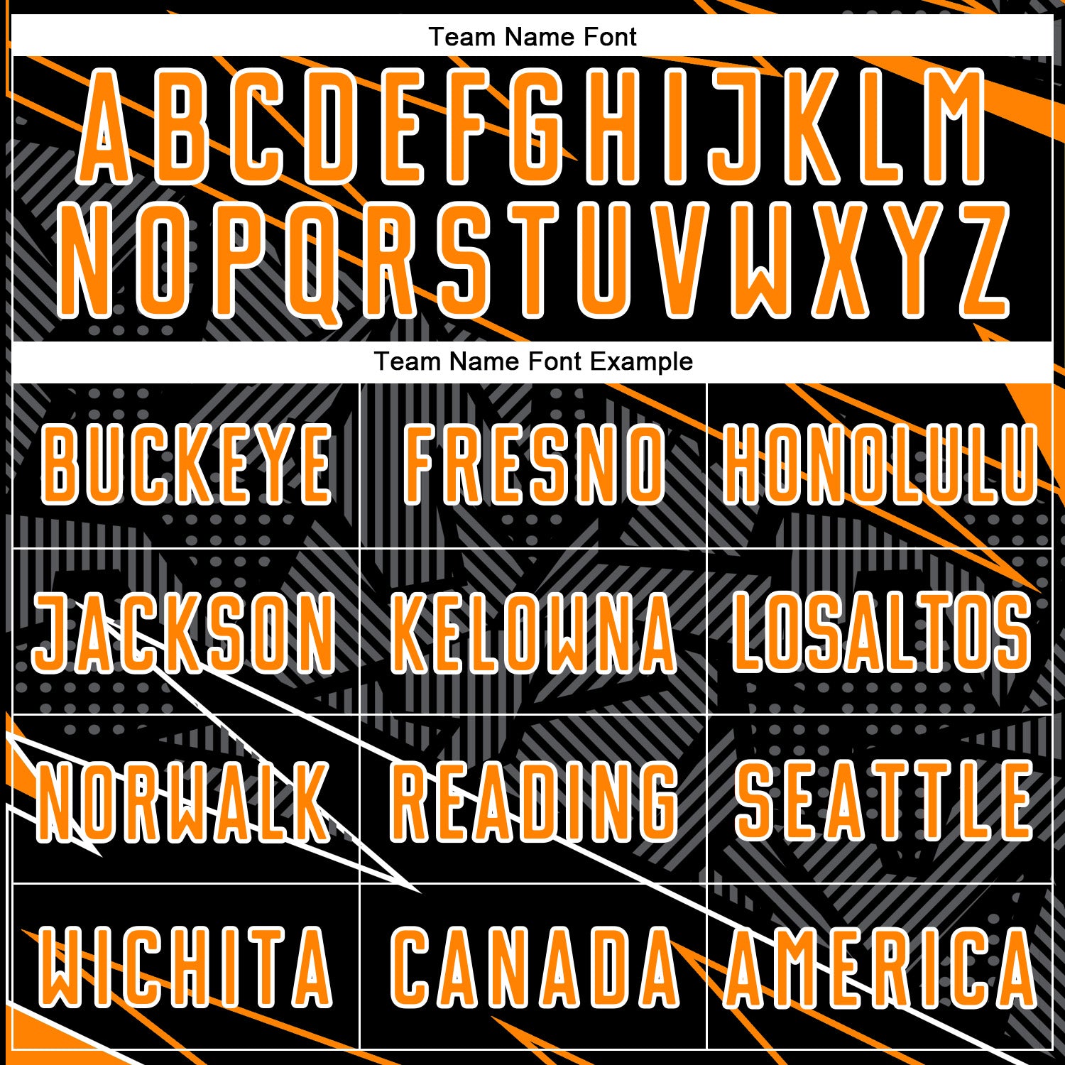 Custom Black Bay Orange-White Lines Sports Sublimation Soccer Uniform Jersey