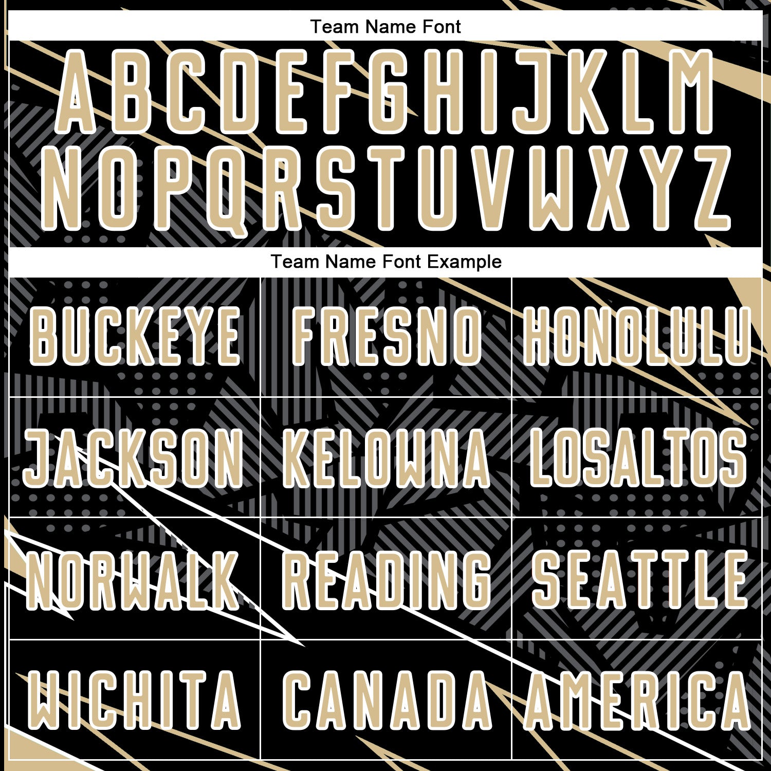 Custom Black Vegas Gold-White Lines Sports Sublimation Soccer Uniform Jersey