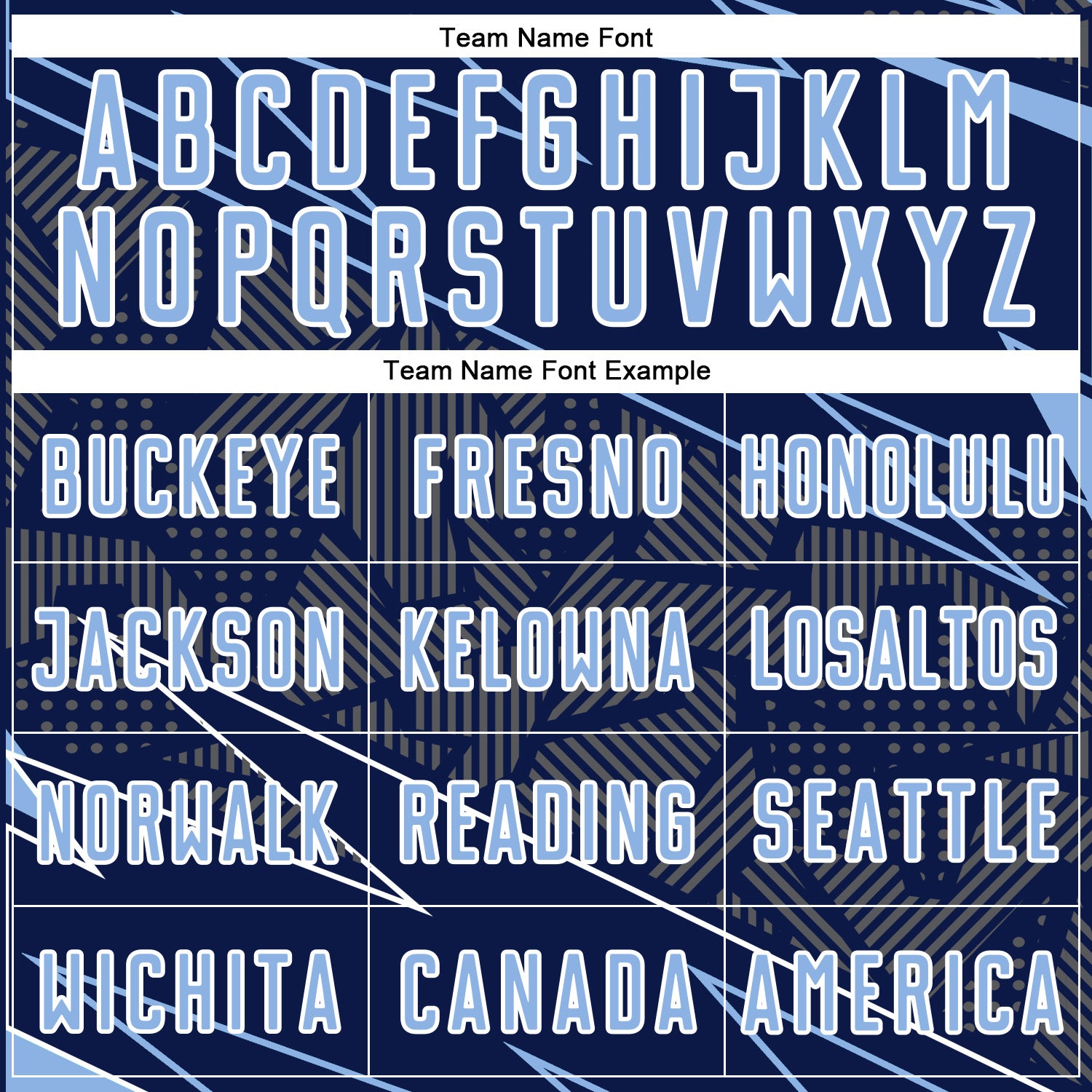 Custom Navy Light Blue-White Lines Sports Sublimation Soccer Uniform Jersey