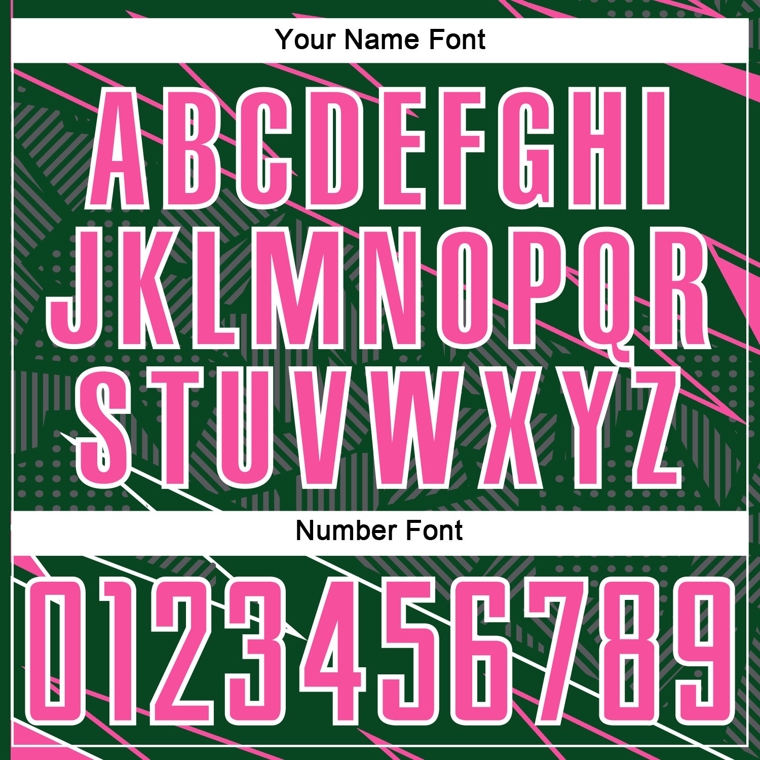 Custom Green Pink-White Lines Sports Sublimation Soccer Uniform Jersey