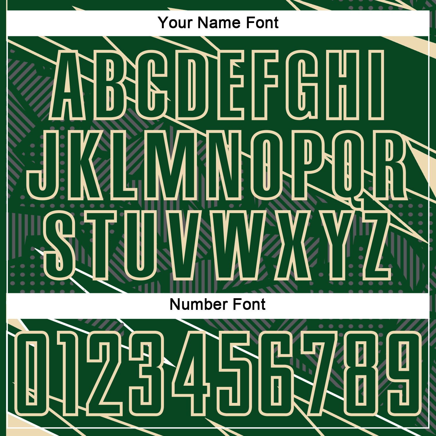 Custom Green Cream Lines Sports Sublimation Soccer Uniform Jersey