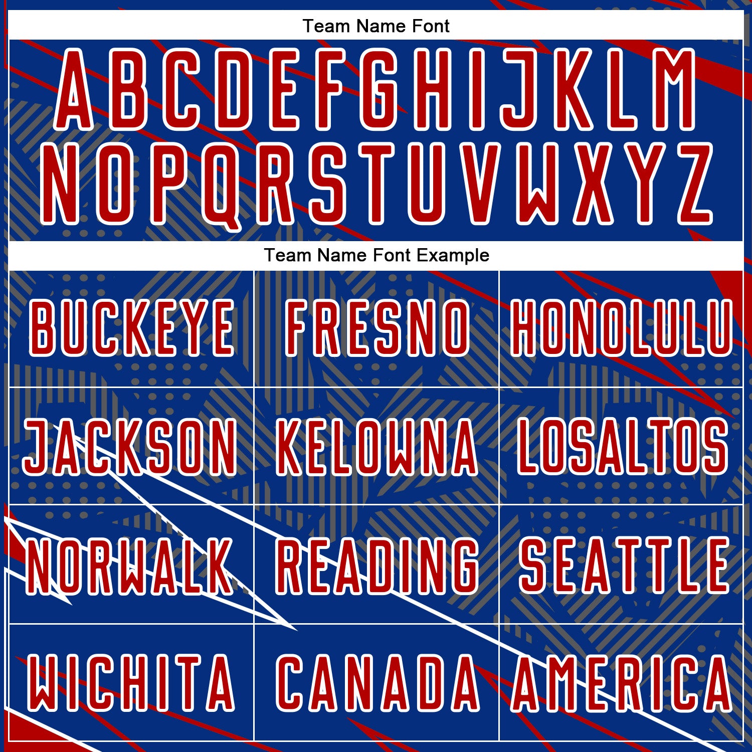 Custom Royal Red-White Lines Sports Sublimation Soccer Uniform Jersey