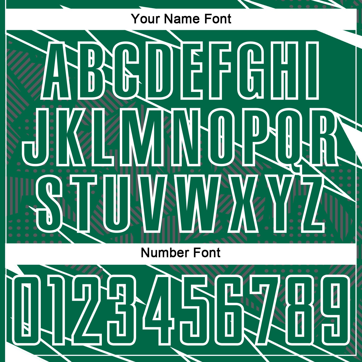 Custom Kelly Green White Lines Sports Sublimation Soccer Uniform Jersey