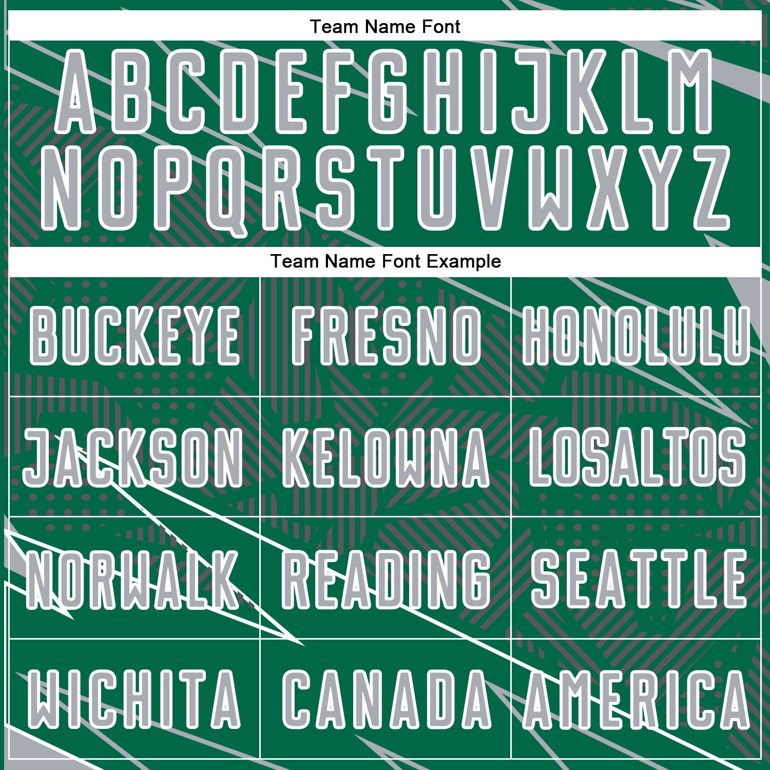 Custom Kelly Green Gray-White Lines Sports Sublimation Soccer Uniform Jersey