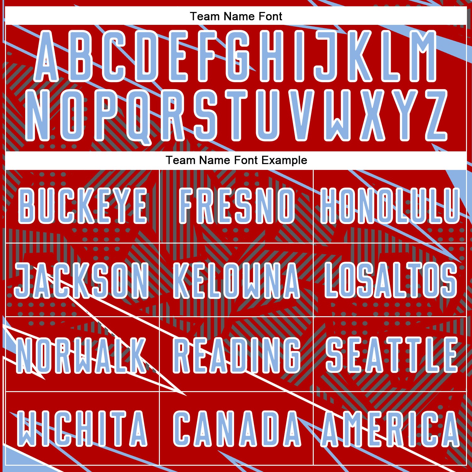 Custom Red Light Blue-White Lines Sports Sublimation Soccer Uniform Jersey