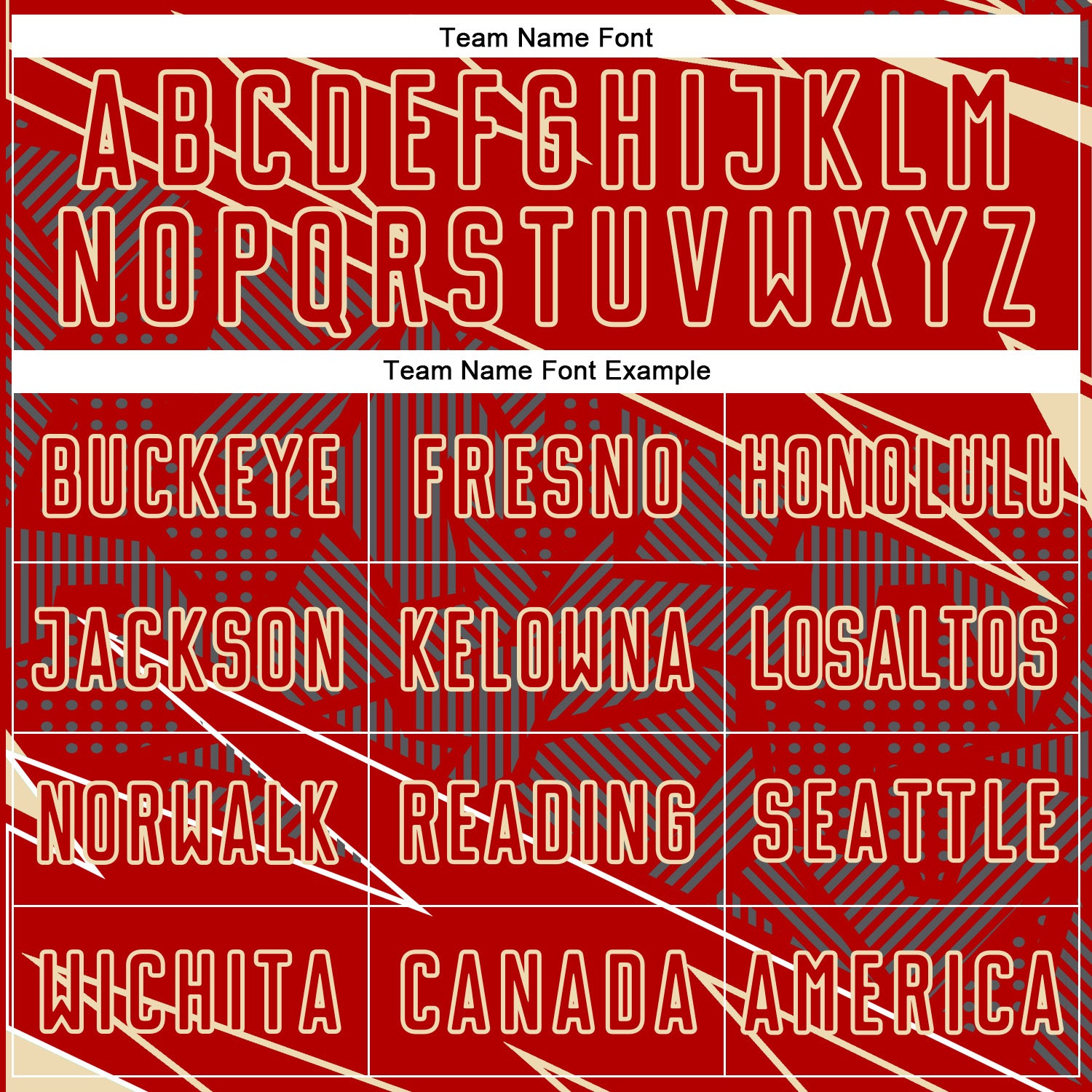 Custom Red Cream Lines Sports Sublimation Soccer Uniform Jersey