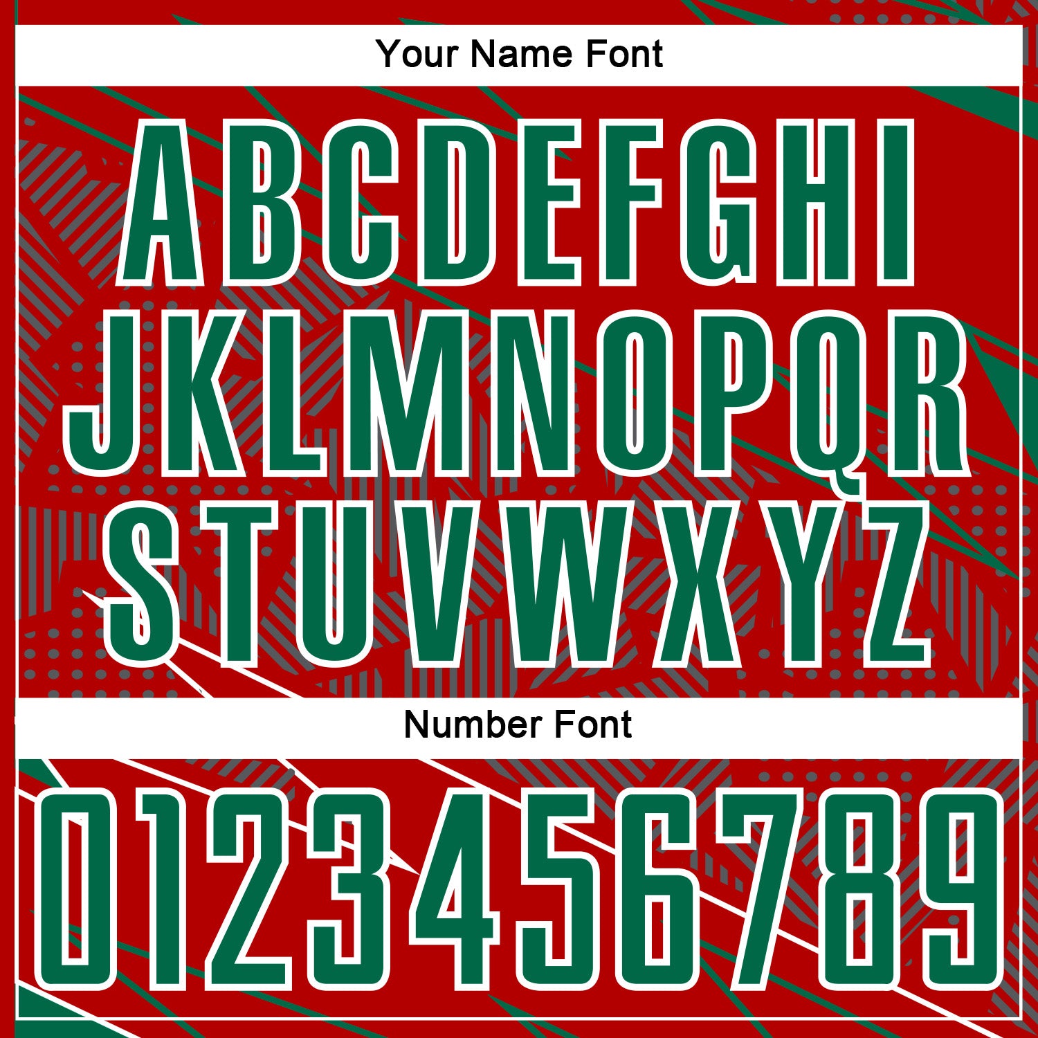 Custom Red Kelly Green-White Lines Sports Sublimation Soccer Uniform Jersey