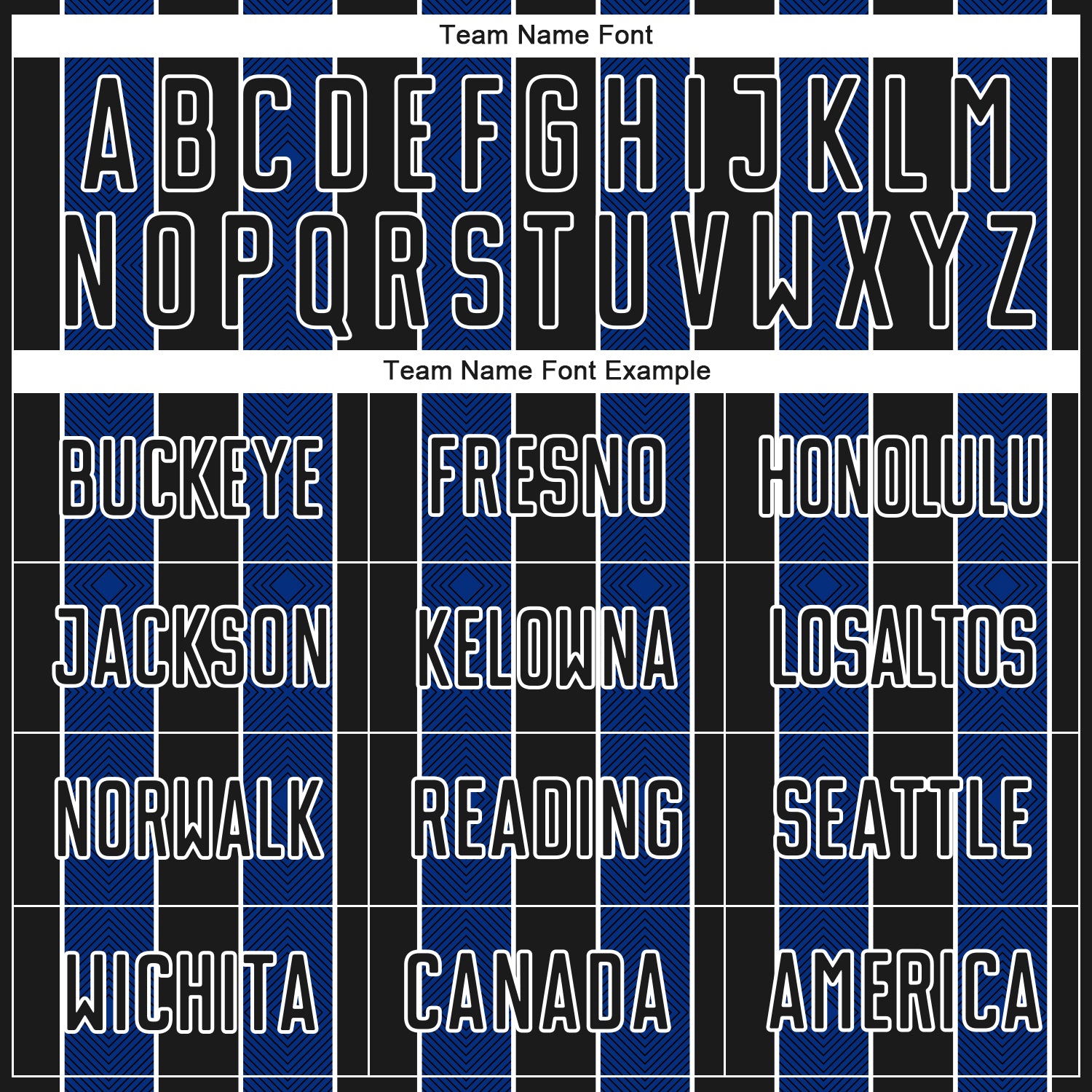 Custom Black Royal-White Pinstripe Line Sports Sublimation Soccer Uniform Jersey