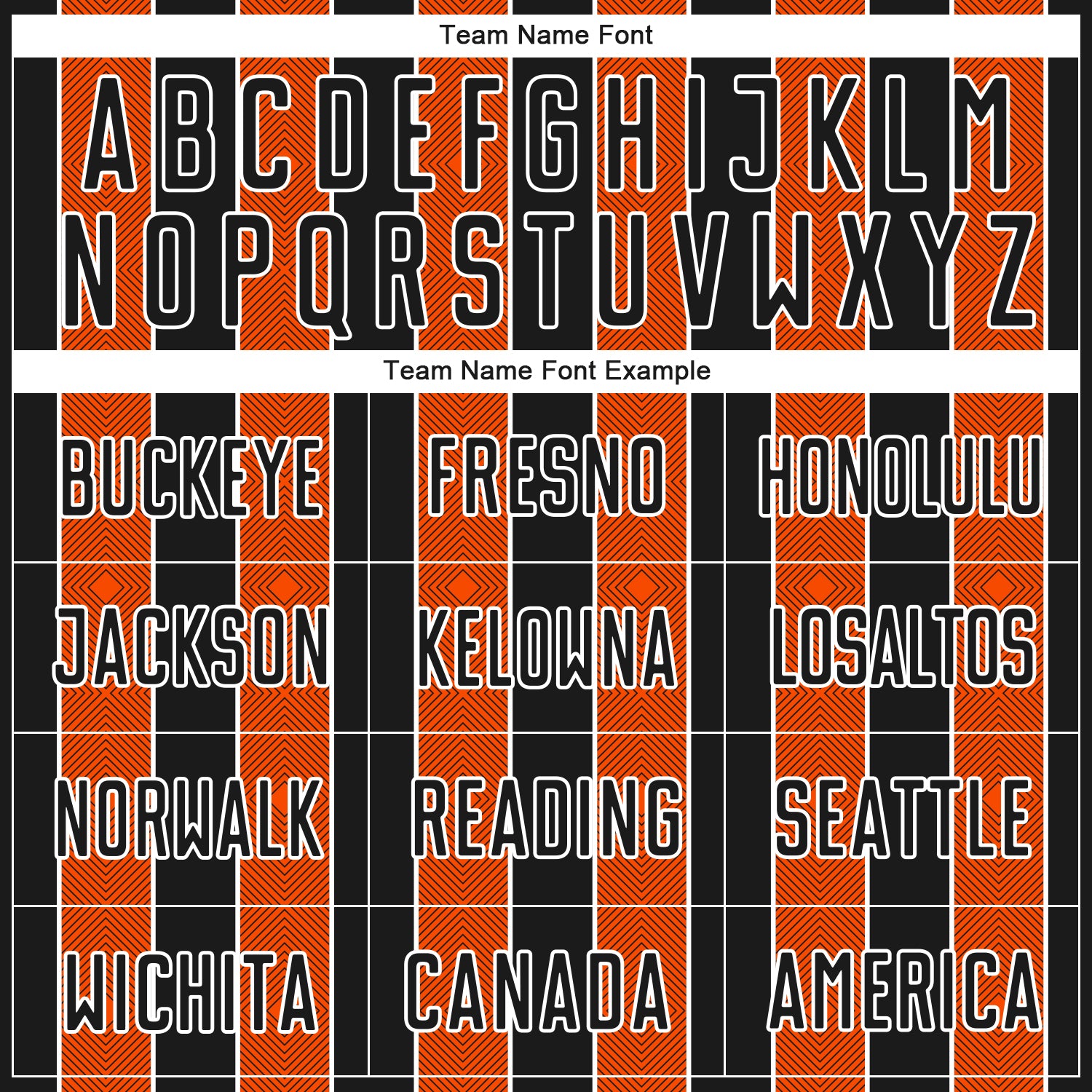 Custom Black Orange-White Pinstripe Line Sports Sublimation Soccer Uniform Jersey