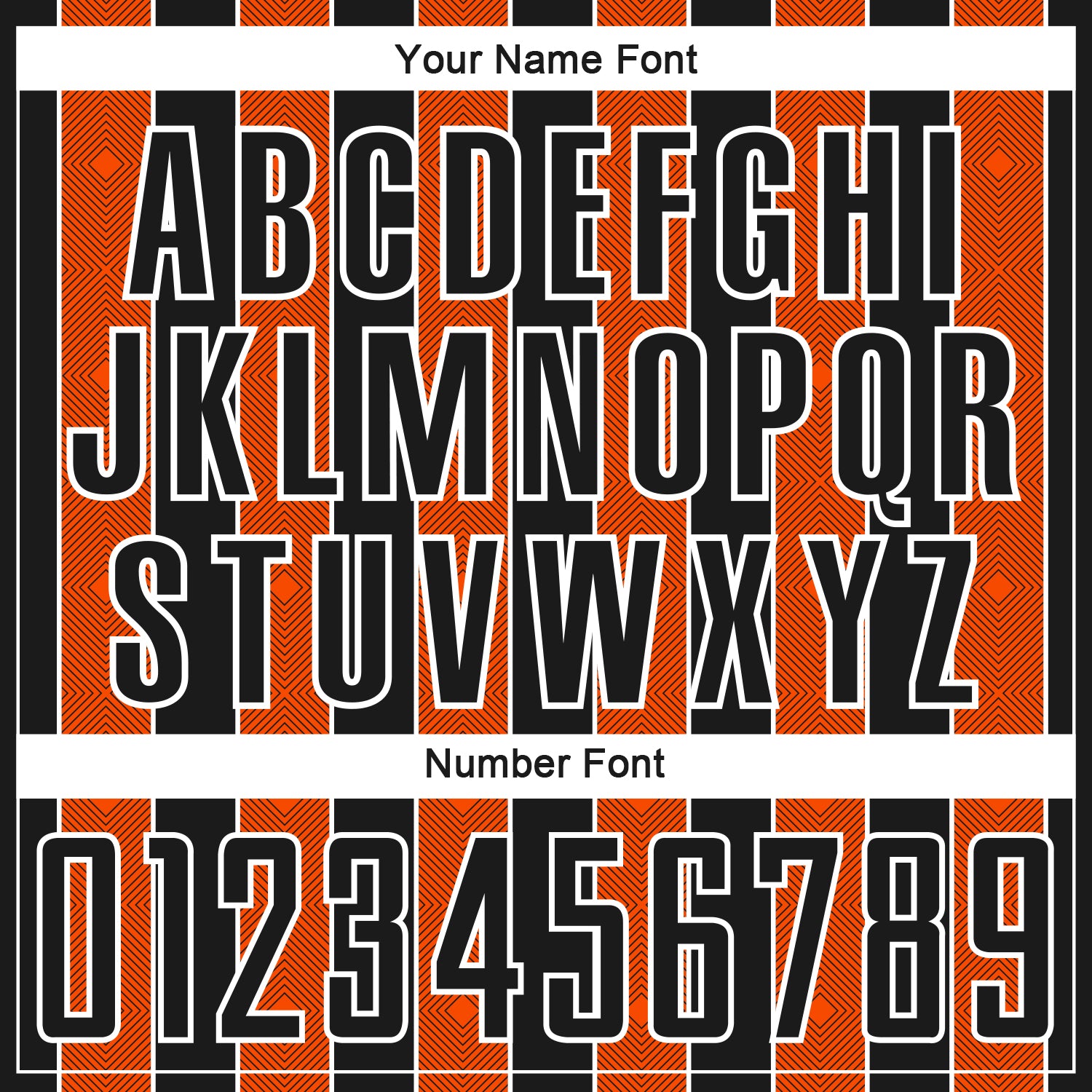 Custom Black Orange-White Pinstripe Line Sports Sublimation Soccer Uniform Jersey