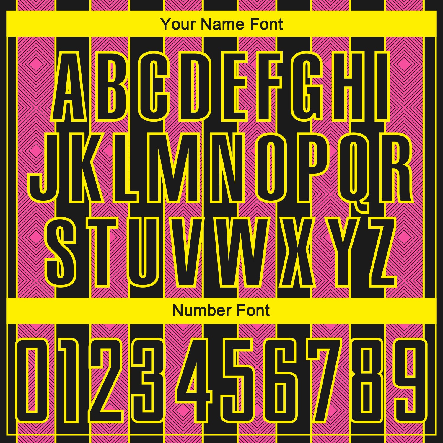 Custom Black Pink-Light Yellow Pinstripe Line Sports Sublimation Soccer Uniform Jersey