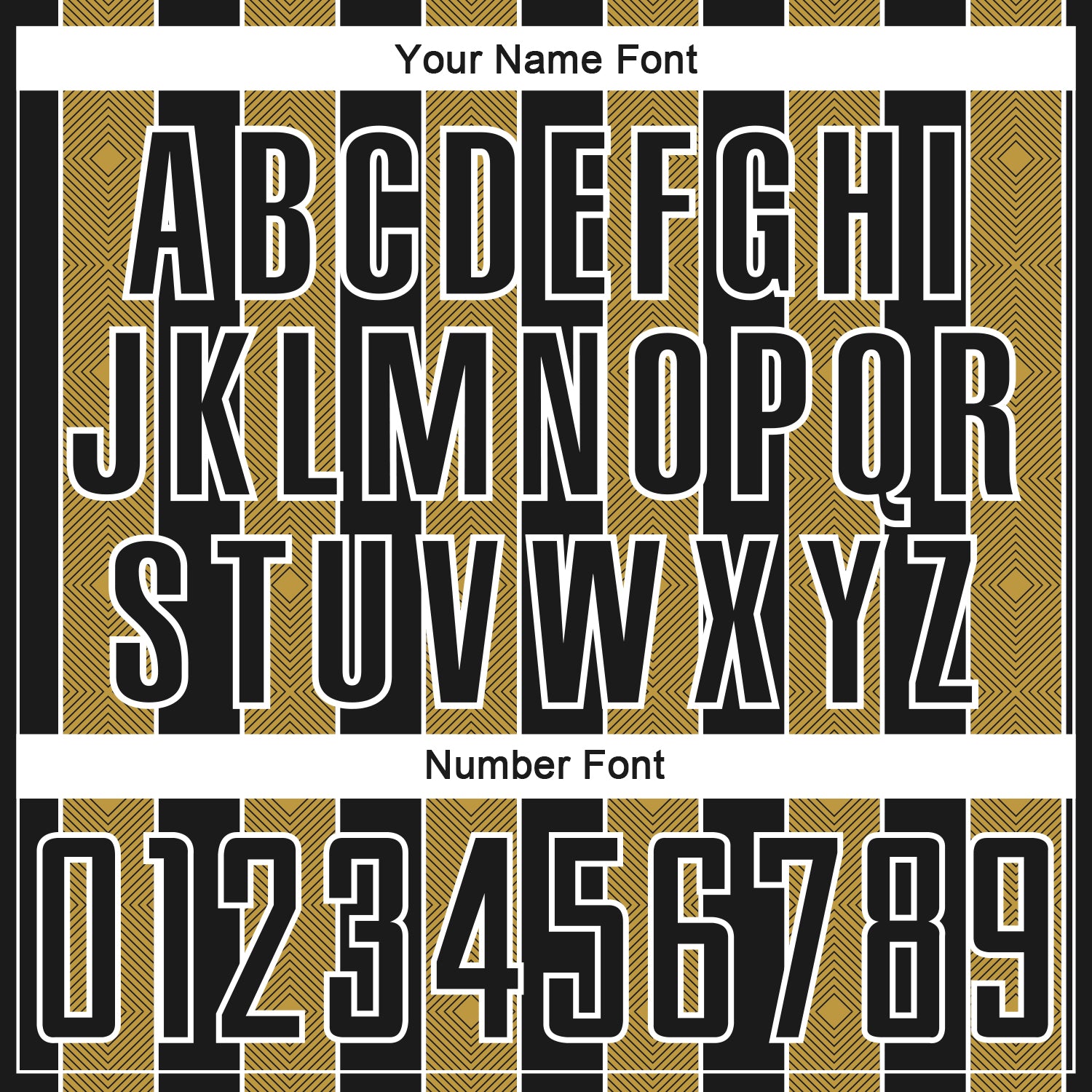 Custom Black Old Gold-White Pinstripe Line Sports Sublimation Soccer Uniform Jersey