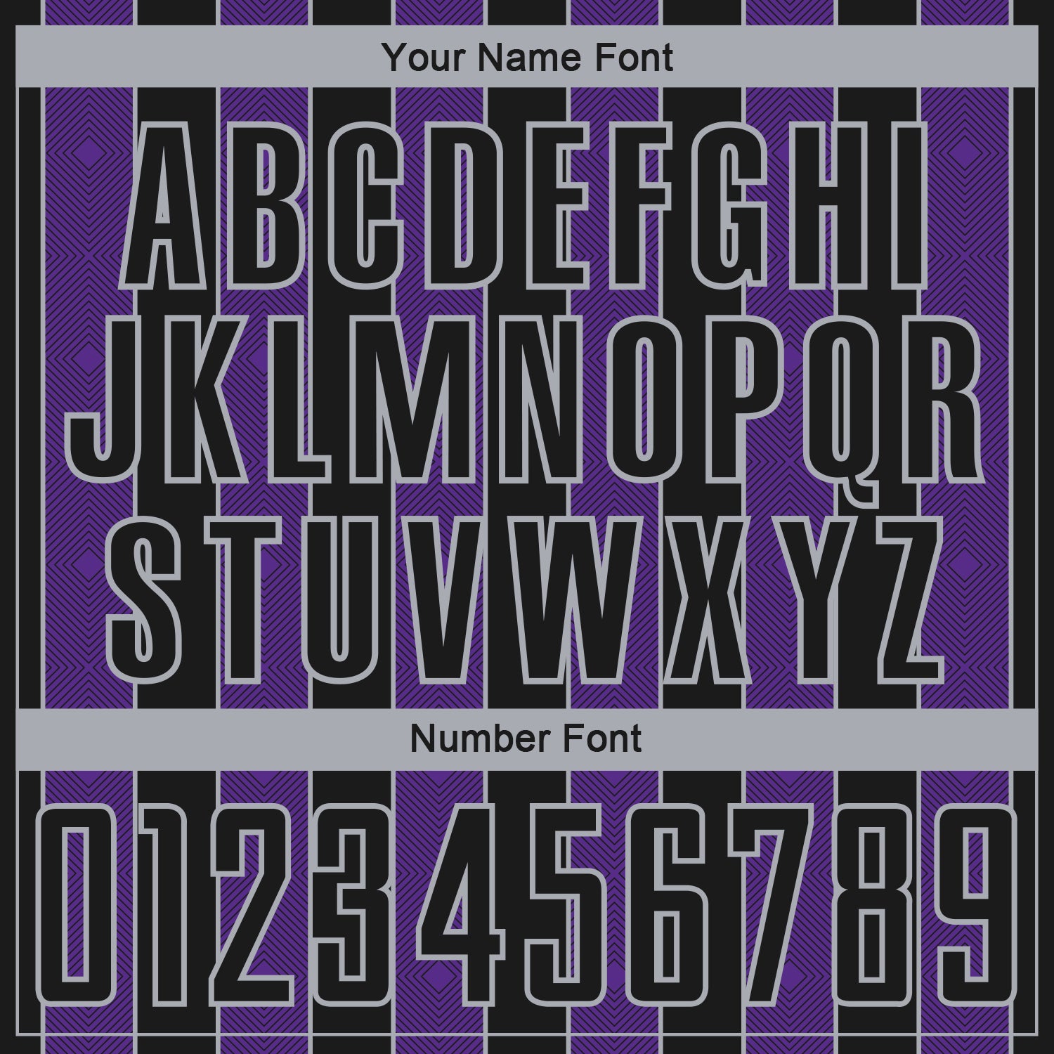 Custom Black Purple-Gray Pinstripe Line Sports Sublimation Soccer Uniform Jersey