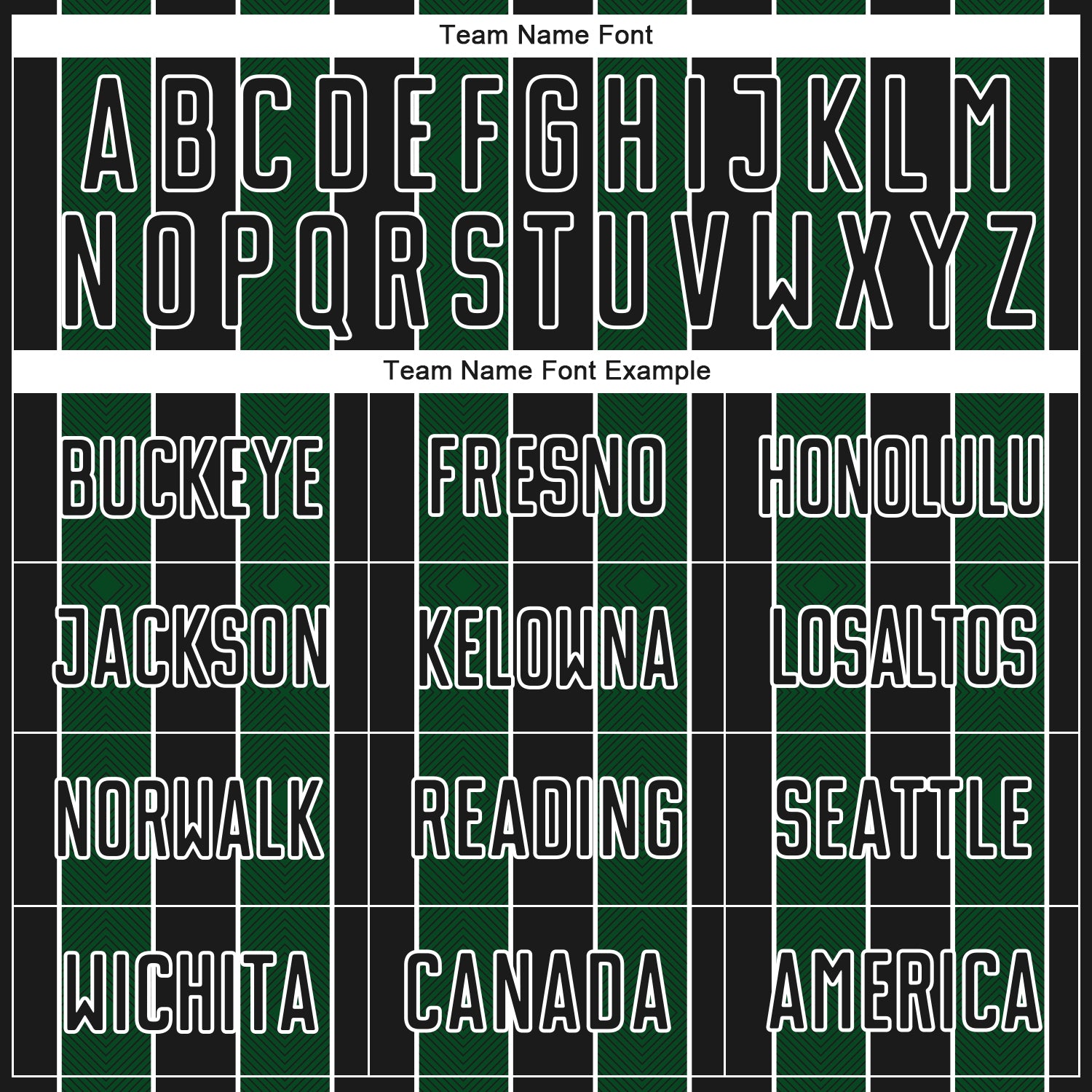 Custom Black Green-White Pinstripe Line Sports Sublimation Soccer Uniform Jersey