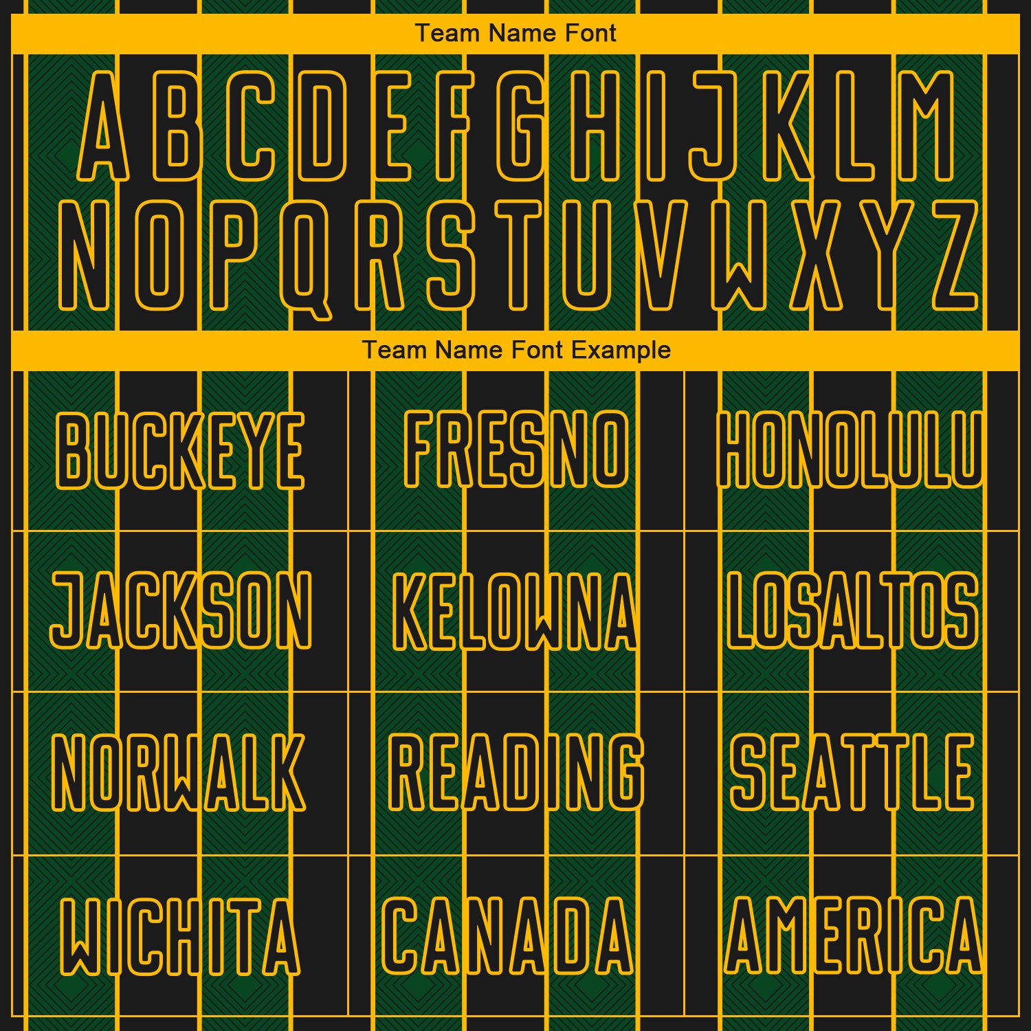 Custom Black Green-Gold Pinstripe Line Sports Sublimation Soccer Uniform Jersey