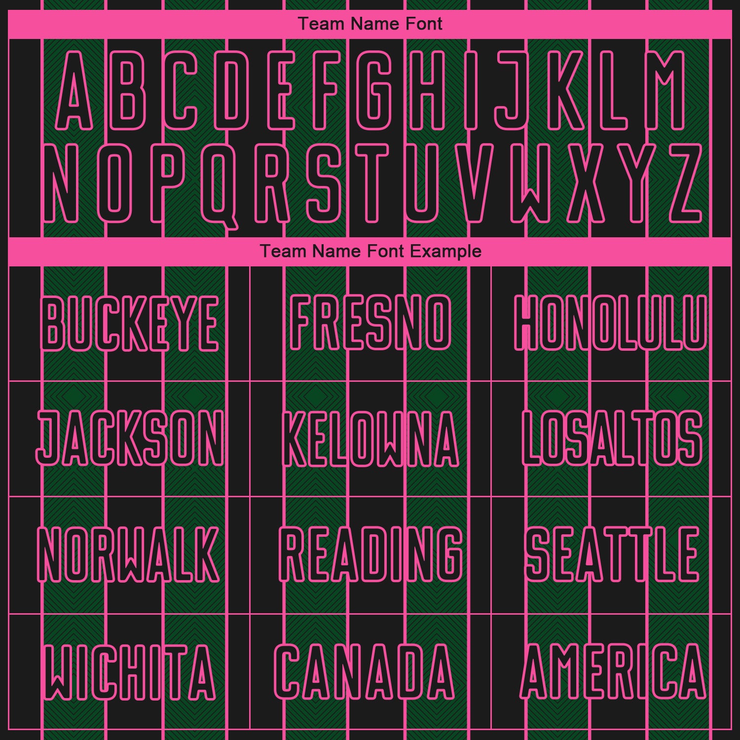 Custom Black Green-Pink Pinstripe Line Sports Sublimation Soccer Uniform Jersey