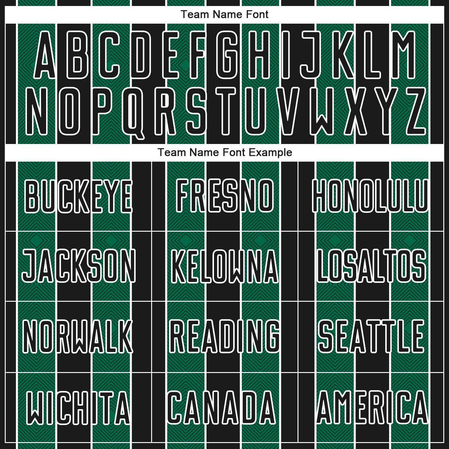 Custom Black Kelly Green-White Pinstripe Line Sports Sublimation Soccer Uniform Jersey