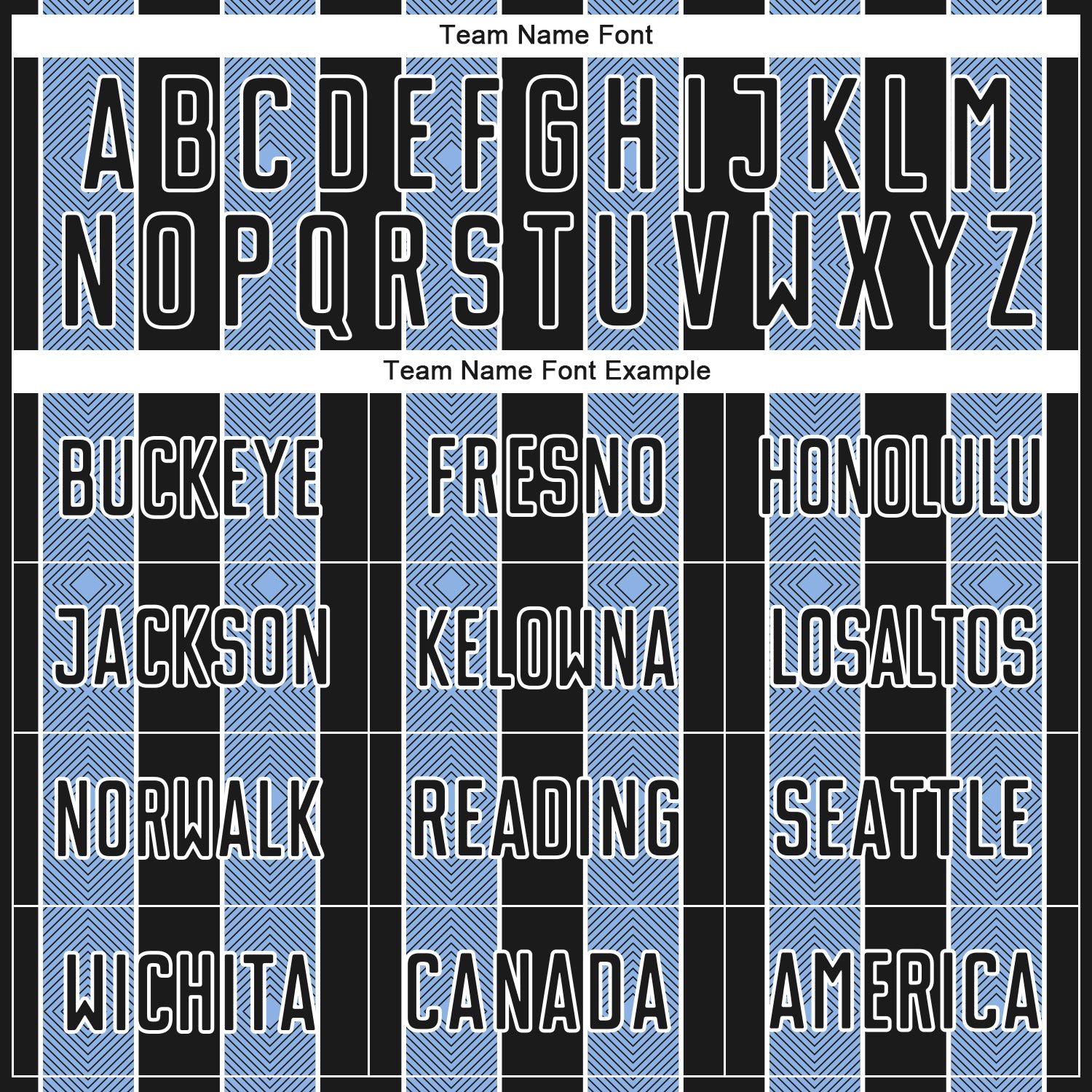 Custom Black Light Blue-White Pinstripe Line Sports Sublimation Soccer Uniform Jersey