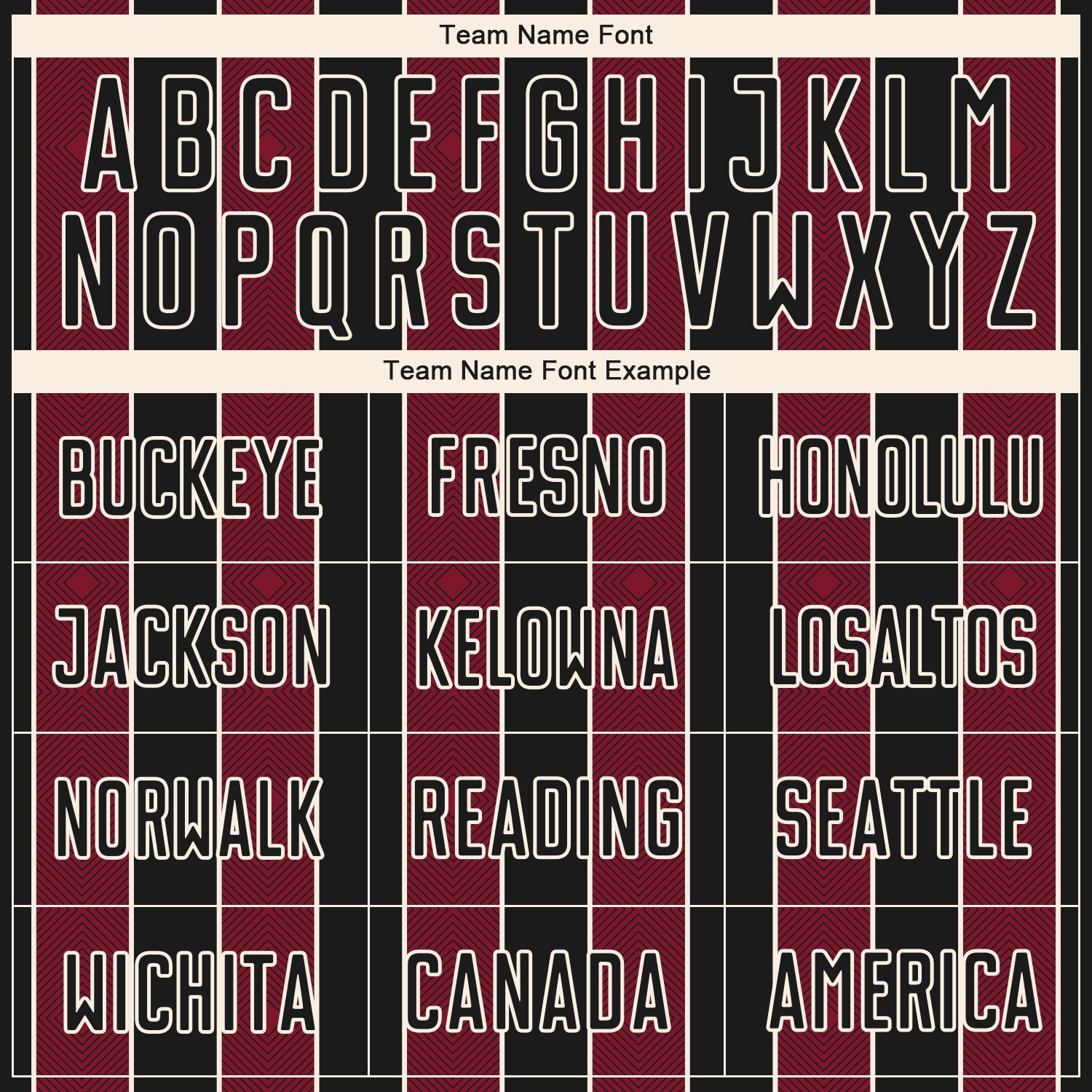 Custom Black Crimson-Cream Pinstripe Line Sports Sublimation Soccer Uniform Jersey