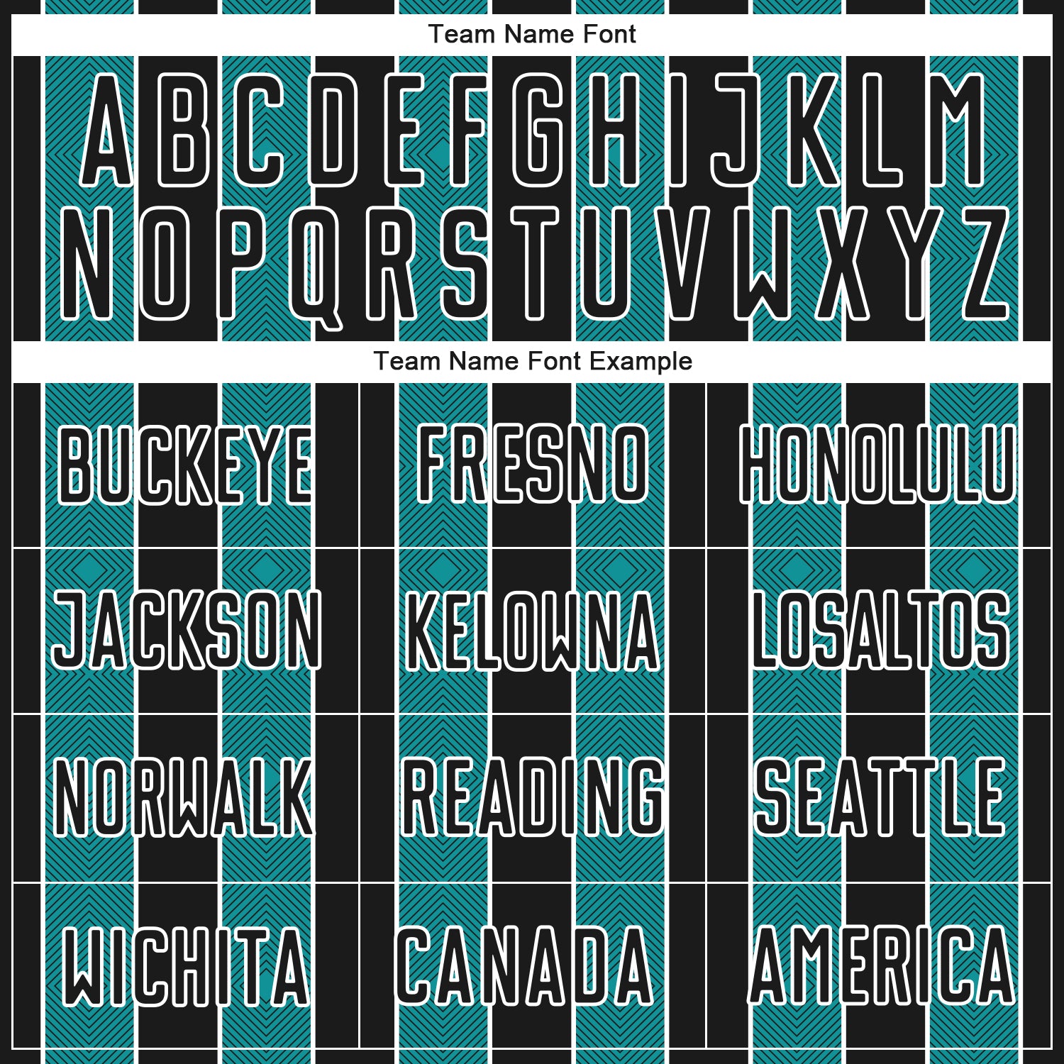 Custom Black Teal-White Pinstripe Line Sports Sublimation Soccer Uniform Jersey