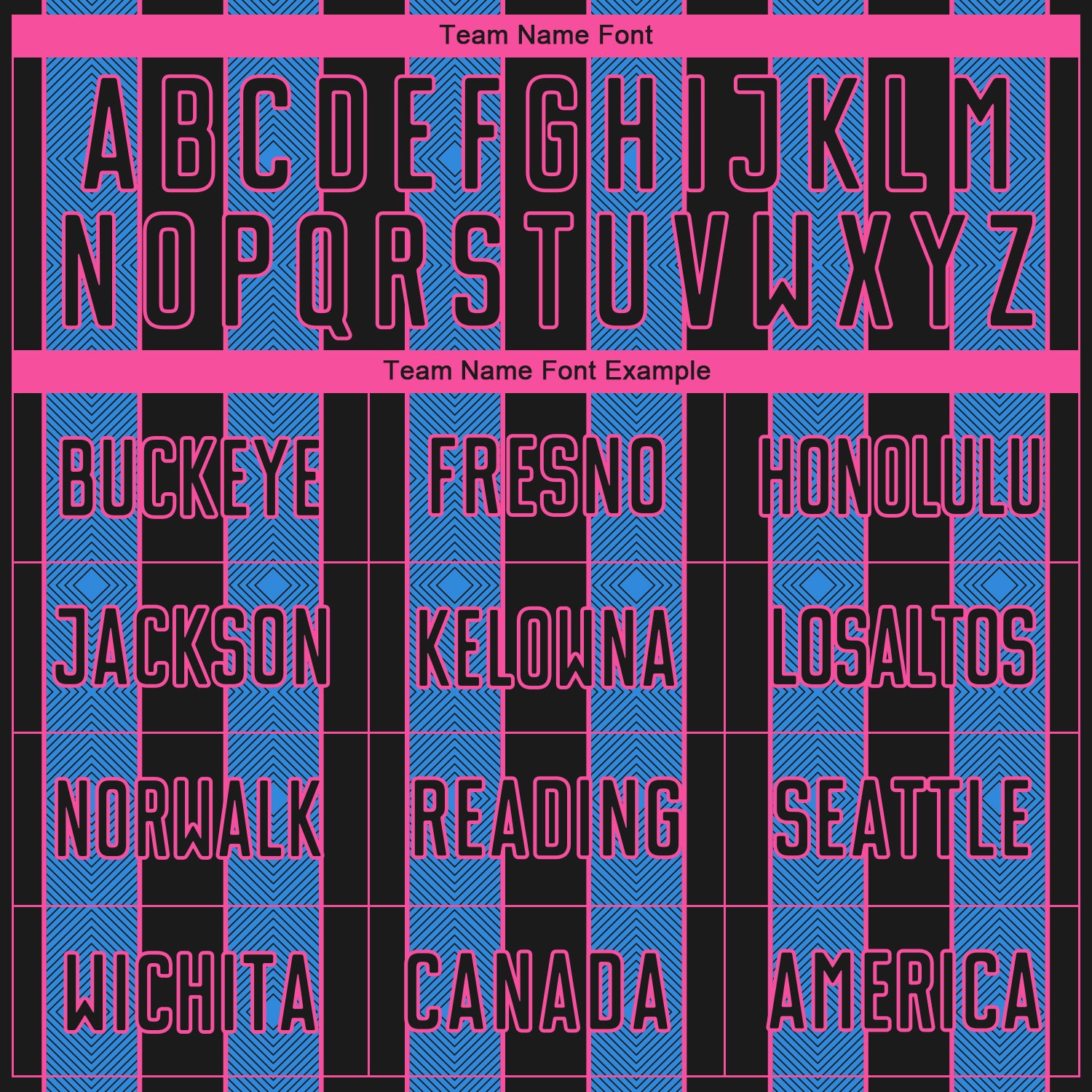 Custom Black Powder Blue-Pink Pinstripe Line Sports Sublimation Soccer Uniform Jersey