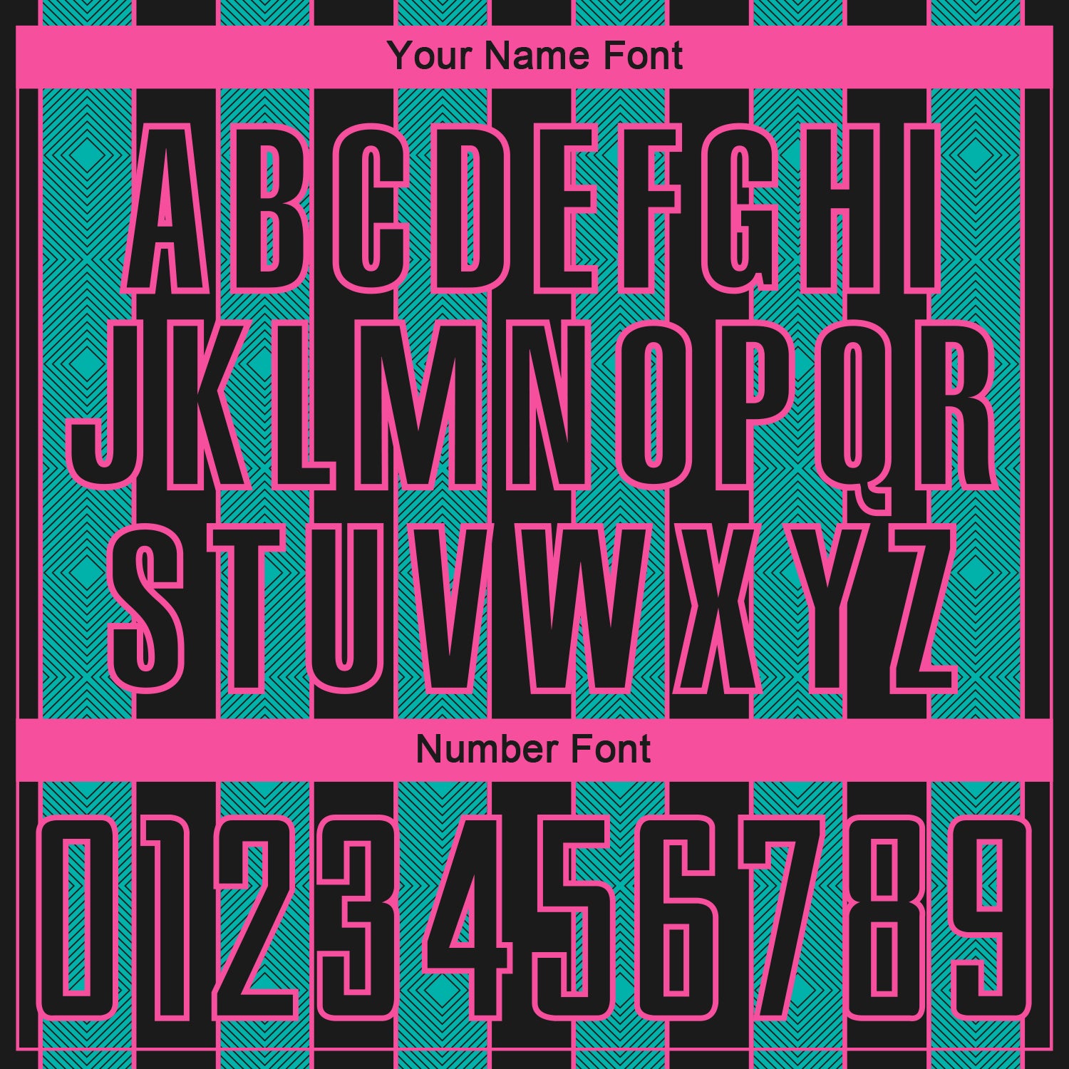 Custom Black Aqua-Pink Pinstripe Line Sports Sublimation Soccer Uniform Jersey