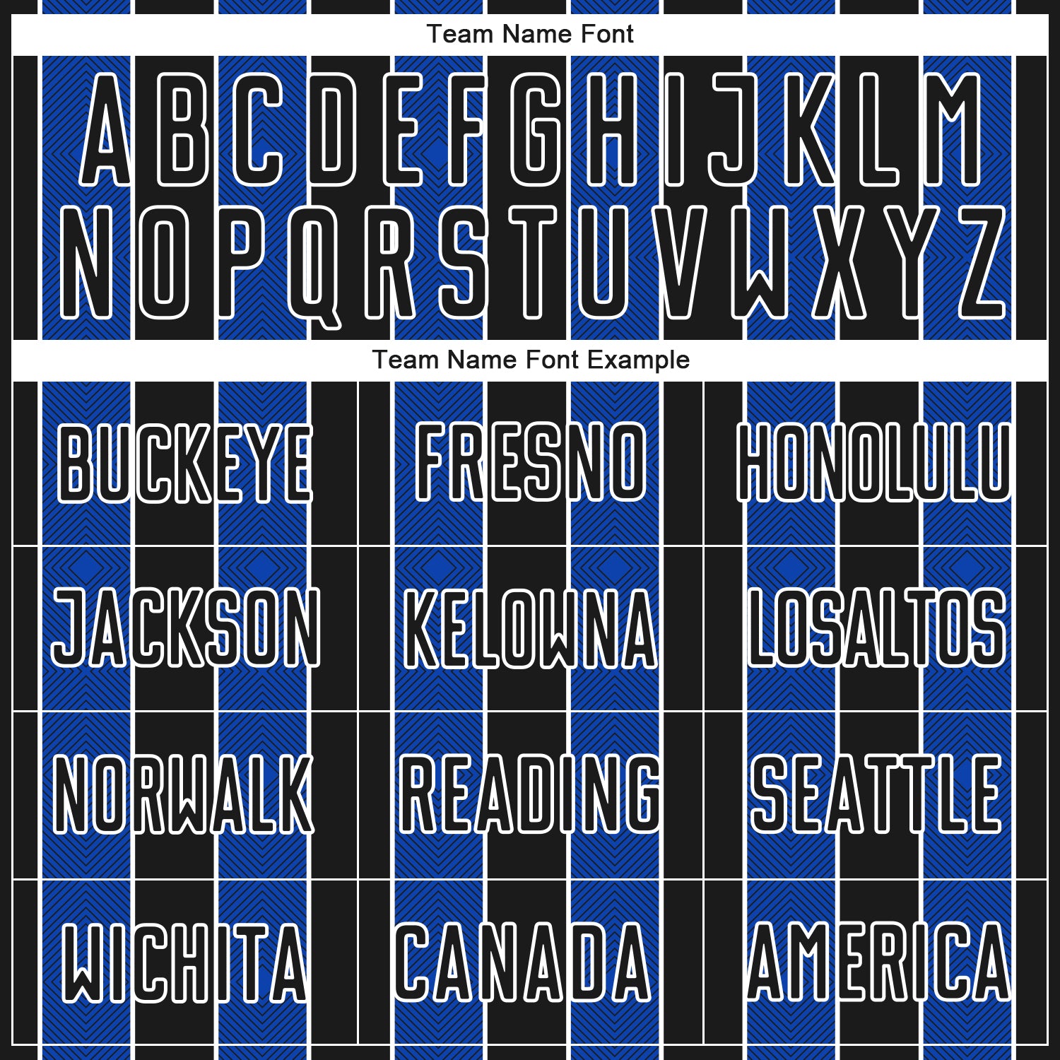 Custom Black Thunder Blue-White Pinstripe Line Sports Sublimation Soccer Uniform Jersey