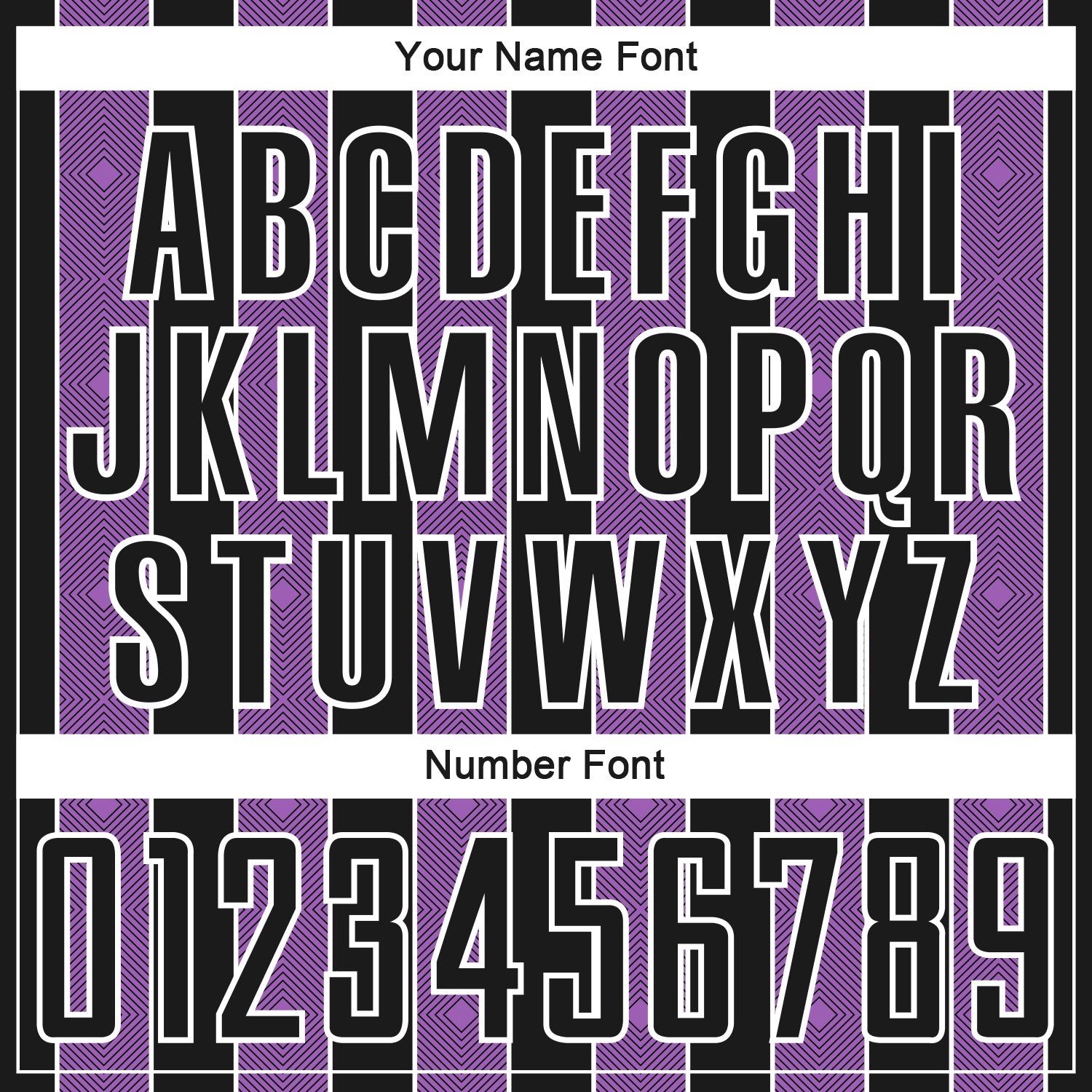 Custom Black Medium Purple-White Pinstripe Line Sports Sublimation Soccer Uniform Jersey