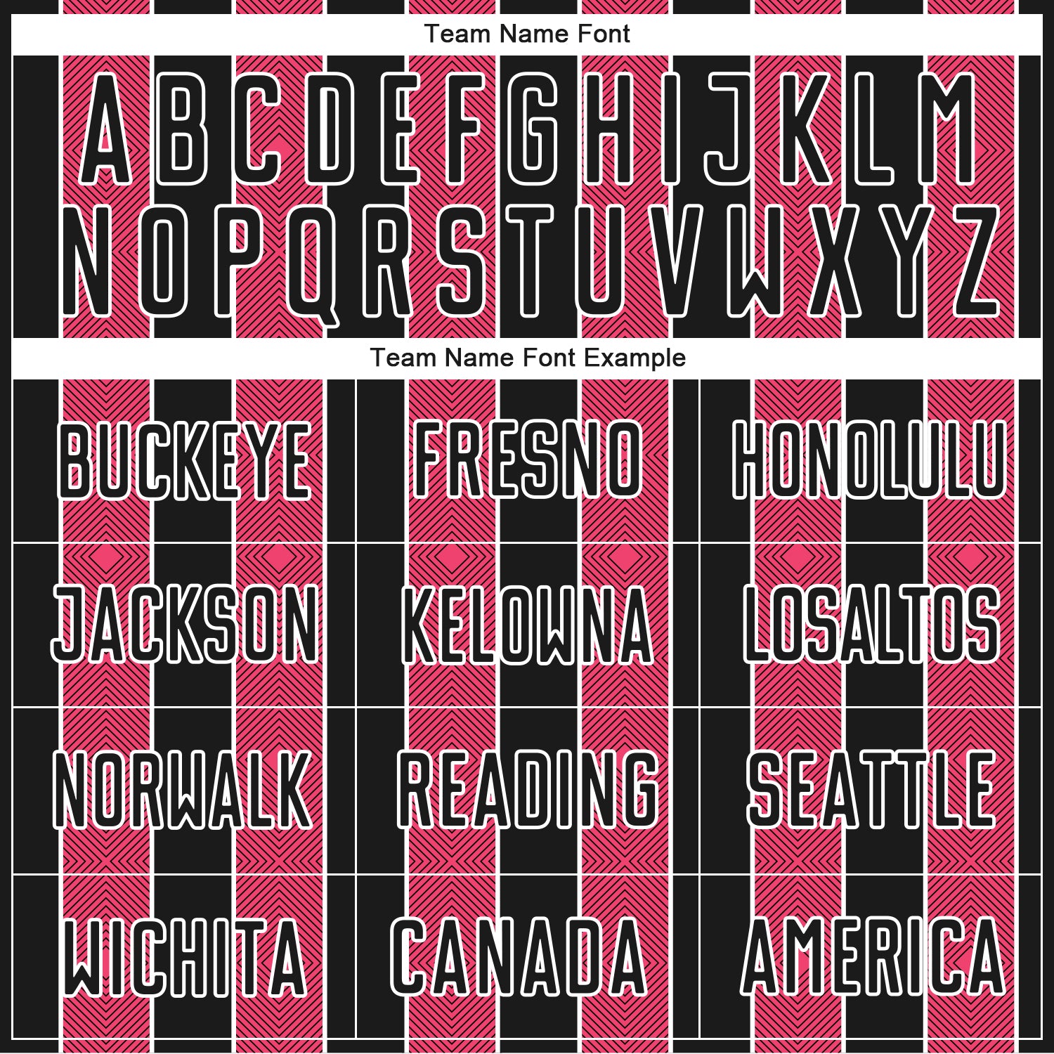 Custom Black Neon Pink-White Pinstripe Line Sports Sublimation Soccer Uniform Jersey