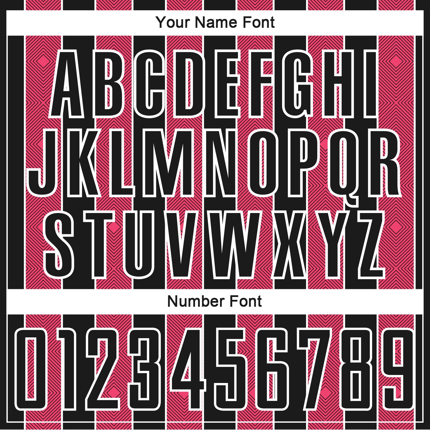 Custom Black Neon Pink-White Pinstripe Line Sports Sublimation Soccer Uniform Jersey