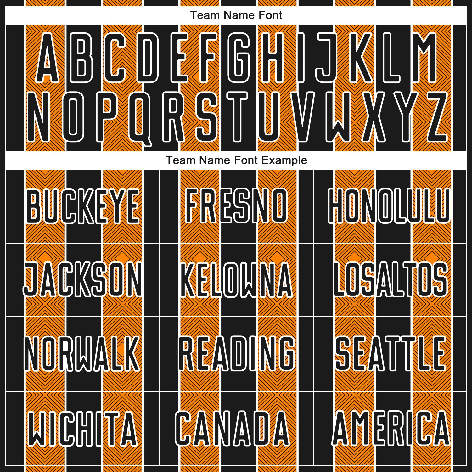 Custom Black Bay Orange-White Pinstripe Line Sports Sublimation Soccer Uniform Jersey