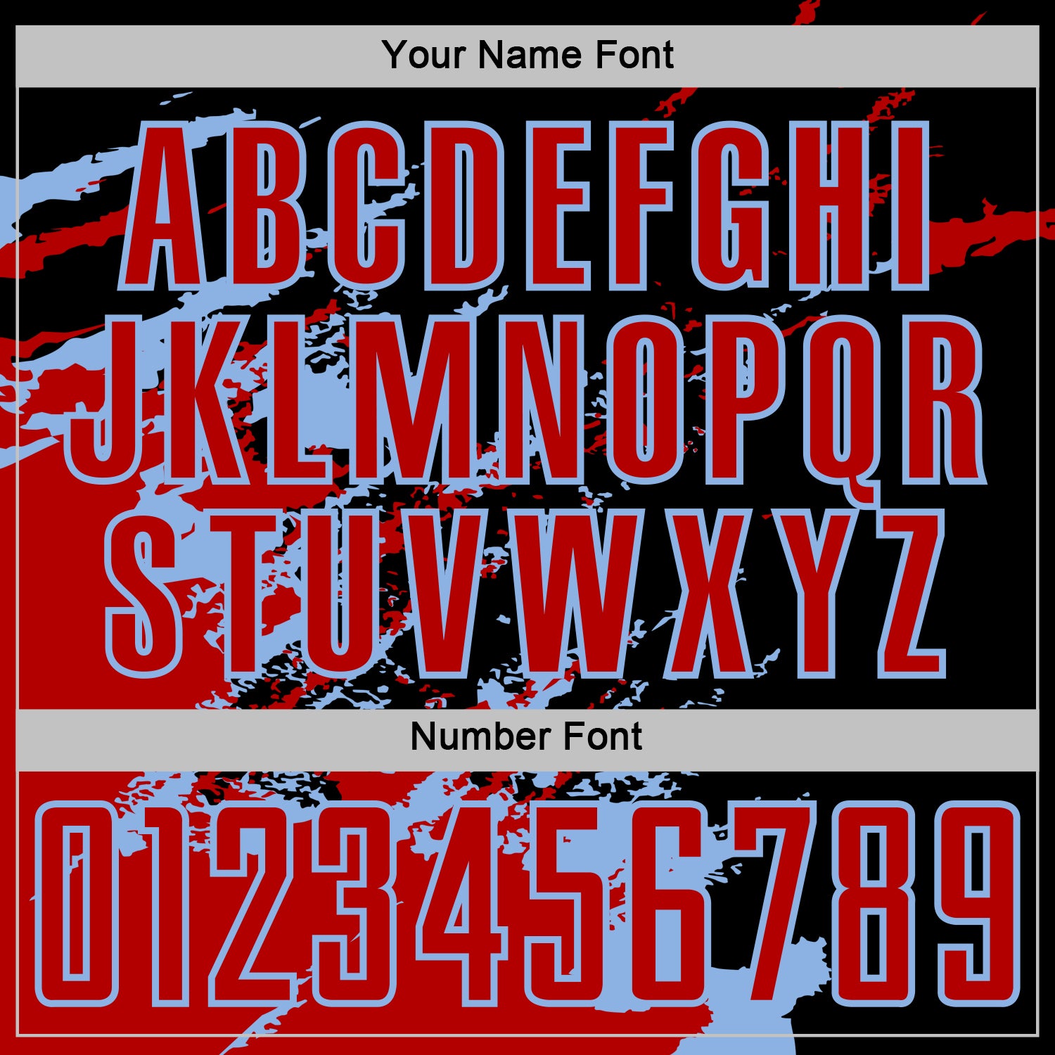 Custom Black Red-Light Blue Abstract Fragment Art Splash Sports Sublimation Soccer Uniform Jersey