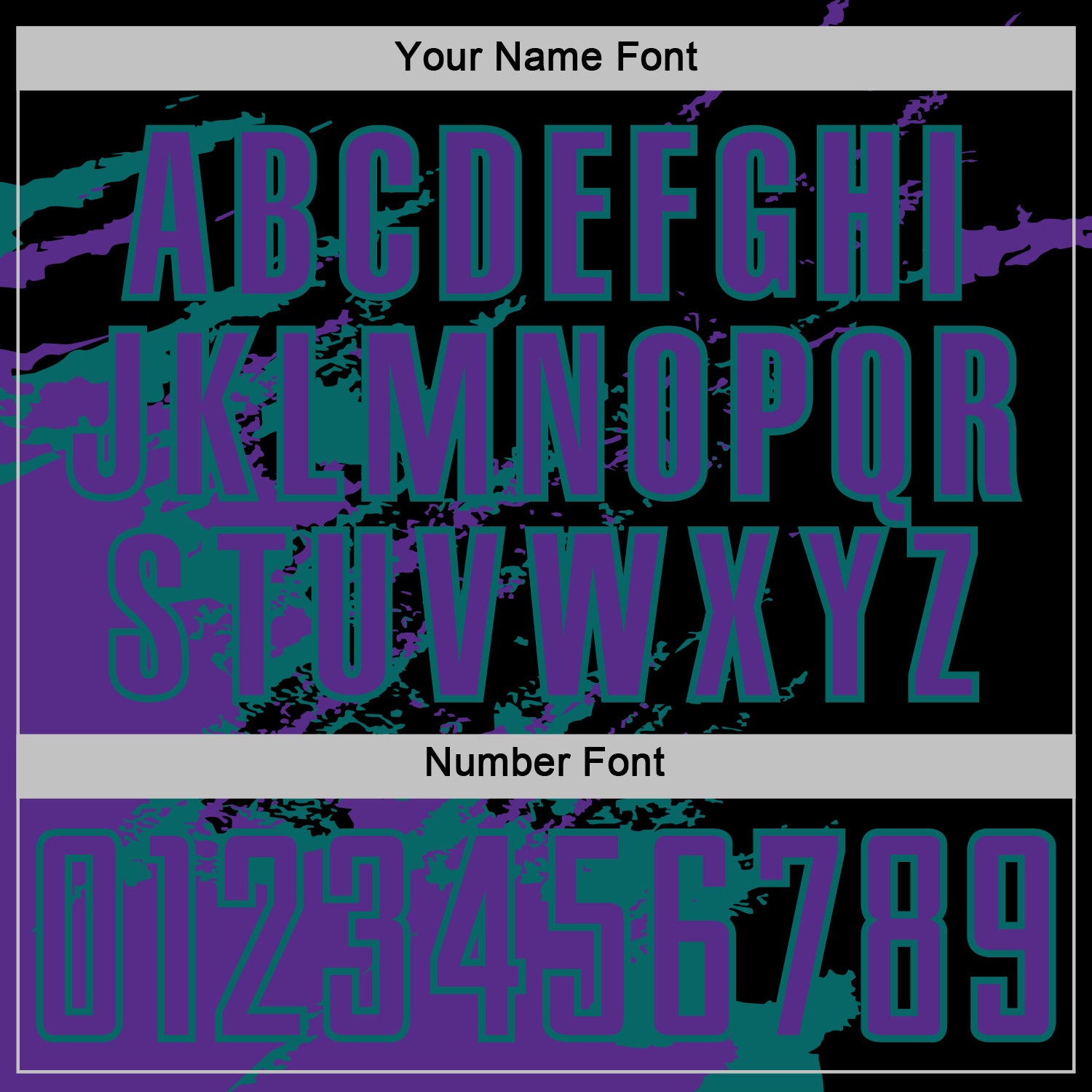 Custom Black Purple-Teal Abstract Fragment Art Splash Sports Sublimation Soccer Uniform Jersey