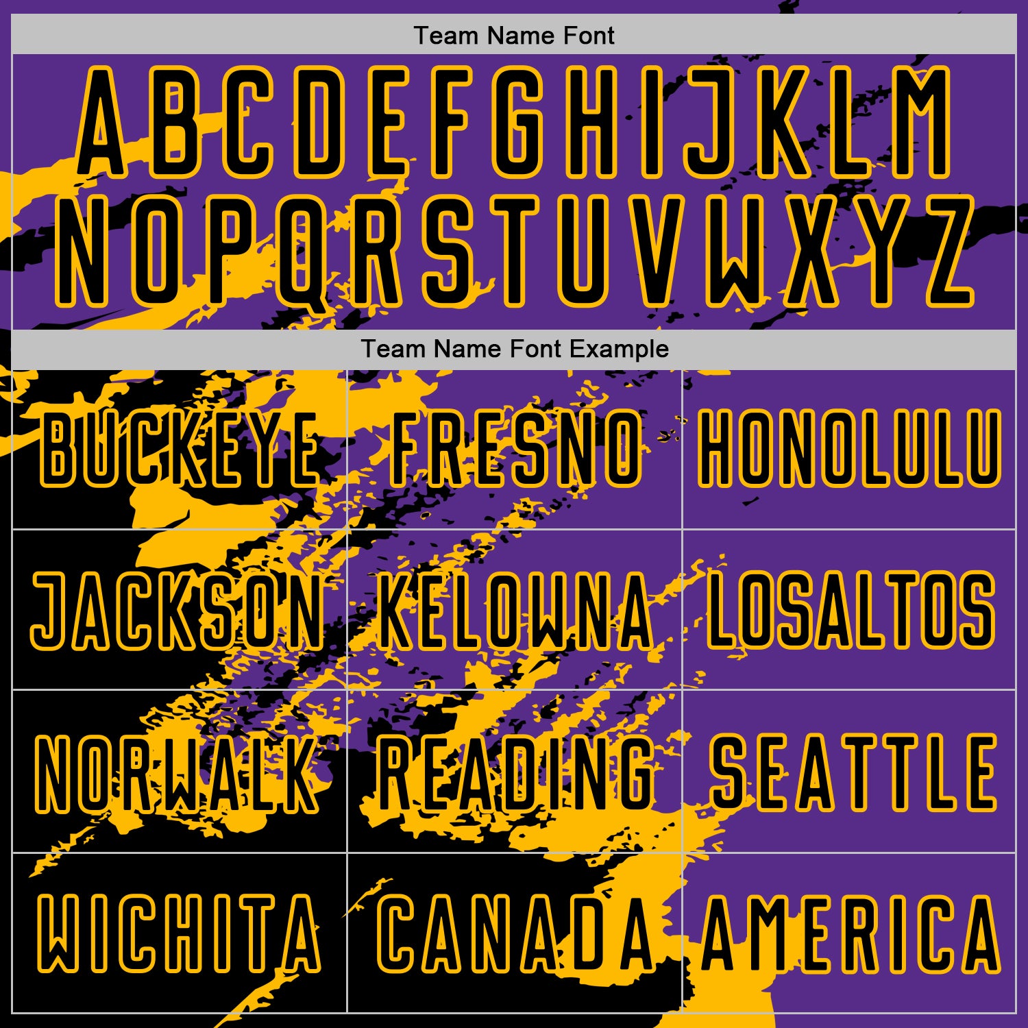 Custom Purple Black-Gold Abstract Fragment Art Splash Sports Sublimation Soccer Uniform Jersey