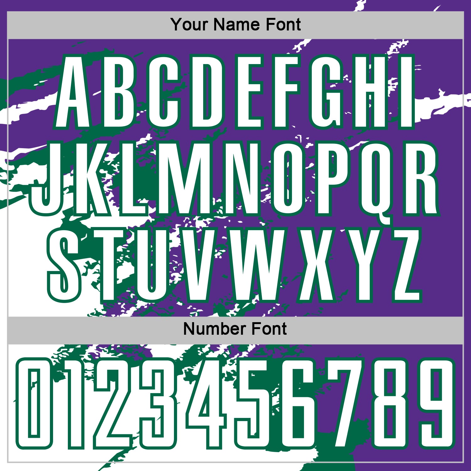 Custom Purple White-Kelly Green Abstract Fragment Art Splash Sports Sublimation Soccer Uniform Jersey